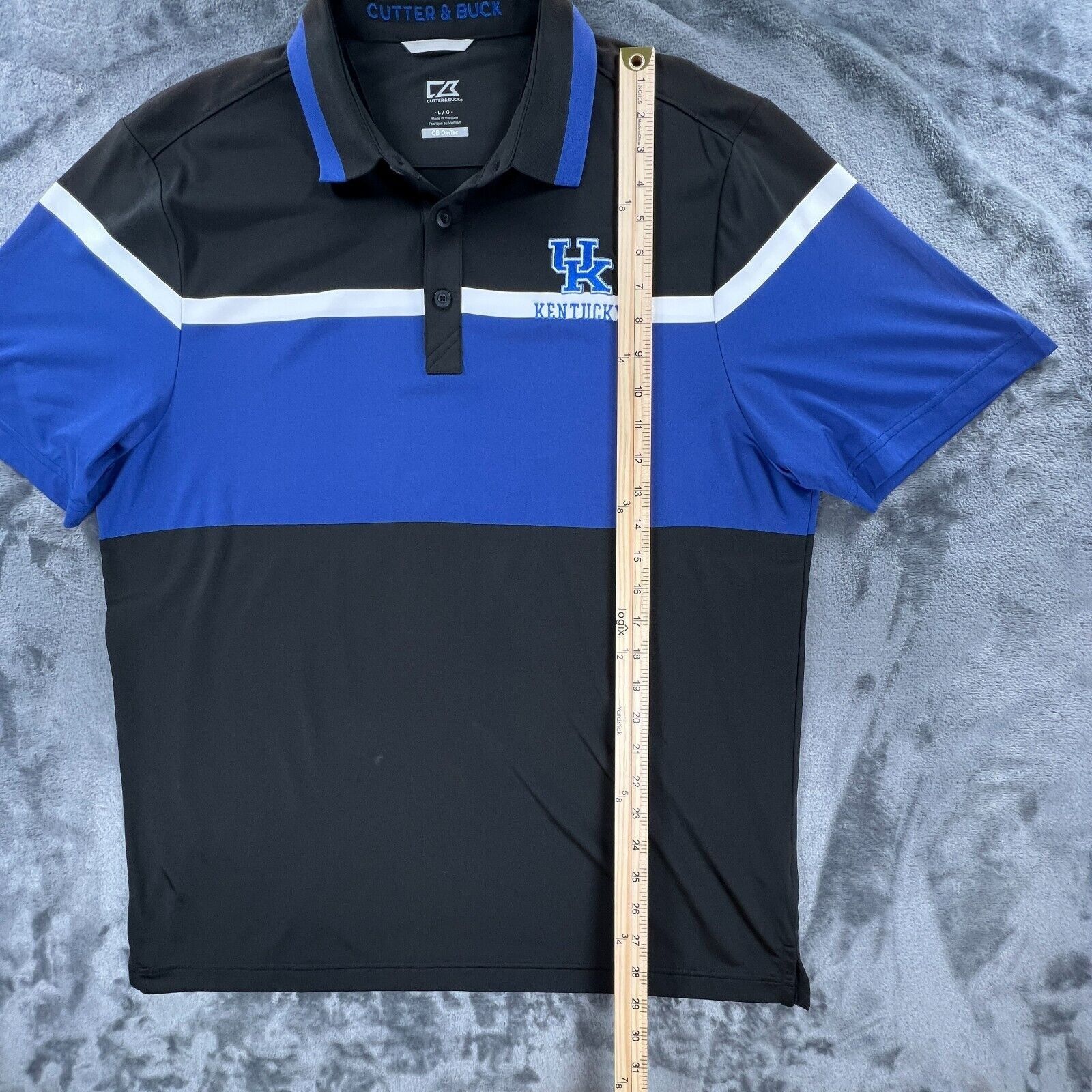 Cutter & Buck Cutter & Buck Dry Tec Golf Polo Shirt Men L University of Ke Size US L / EU 52-54 / 3 - 8 Thumbnail