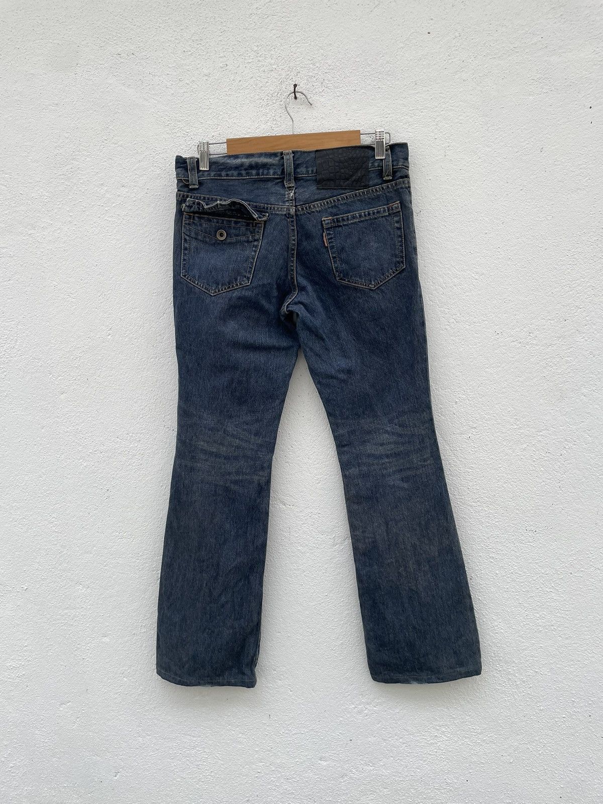 5351 POUR LES HOMMES 5351 Pour Les Hommes Flared Jeans Made In Japan Size US 30 / EU 46 - 9 Thumbnail
