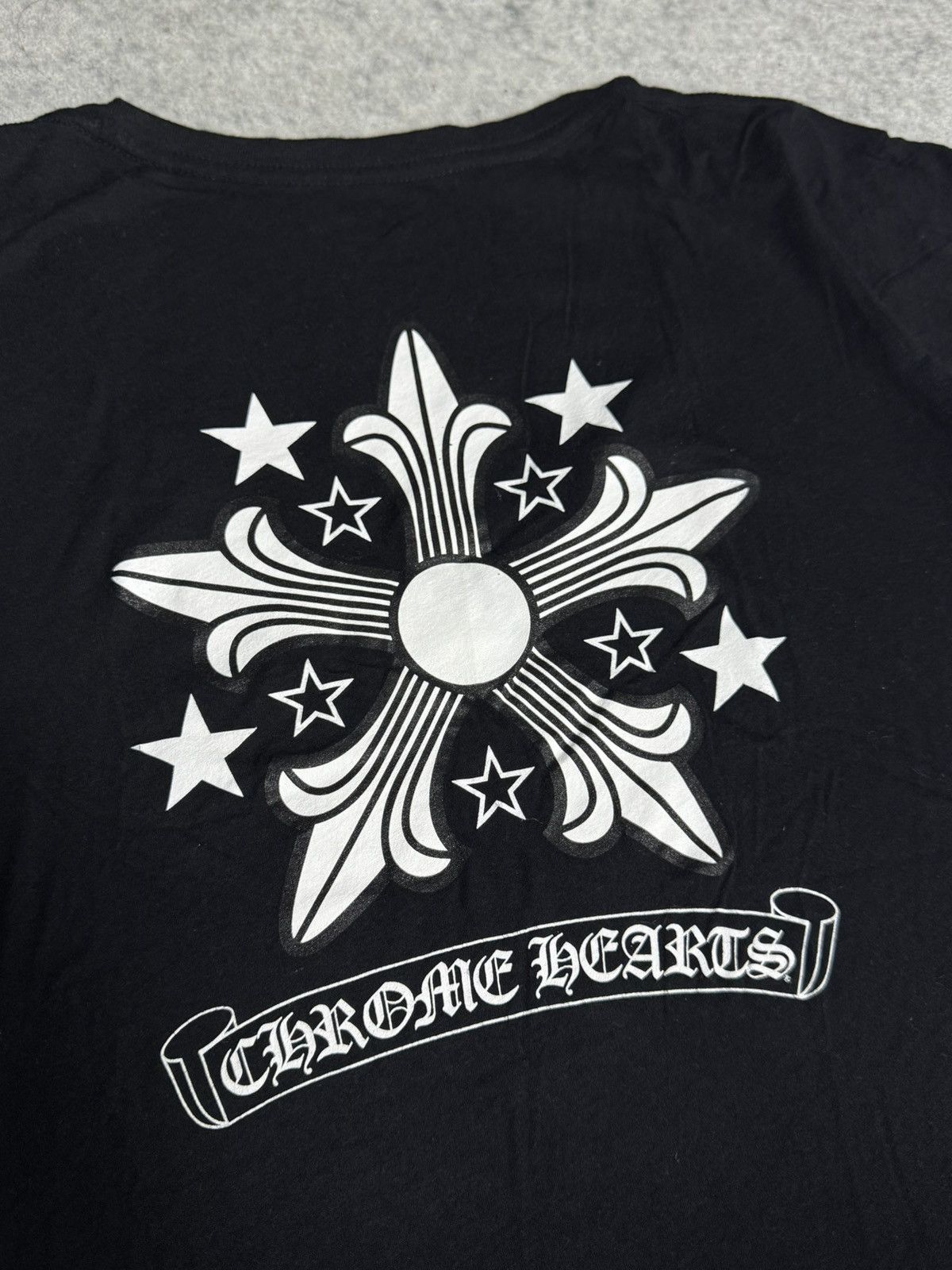 Chrome Hearts Chrome Hearts - Ninja Star Fleur V-Neck Size S / US 4 / IT 40 - 8 Thumbnail