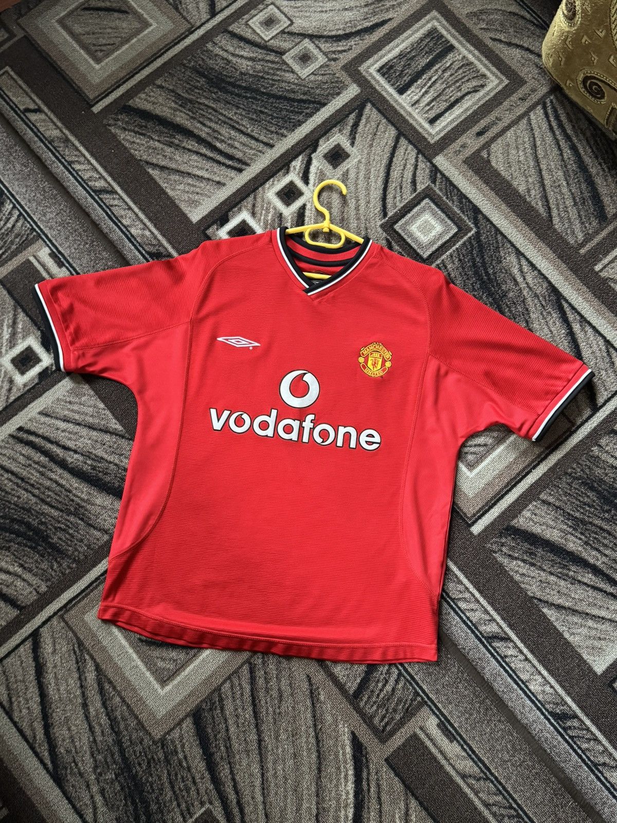 Umbro 2000 / 2002 Manchester United - Beckham #7 Umbro Archive Size US M / EU 48-50 / 2 - 2 Thumbnail