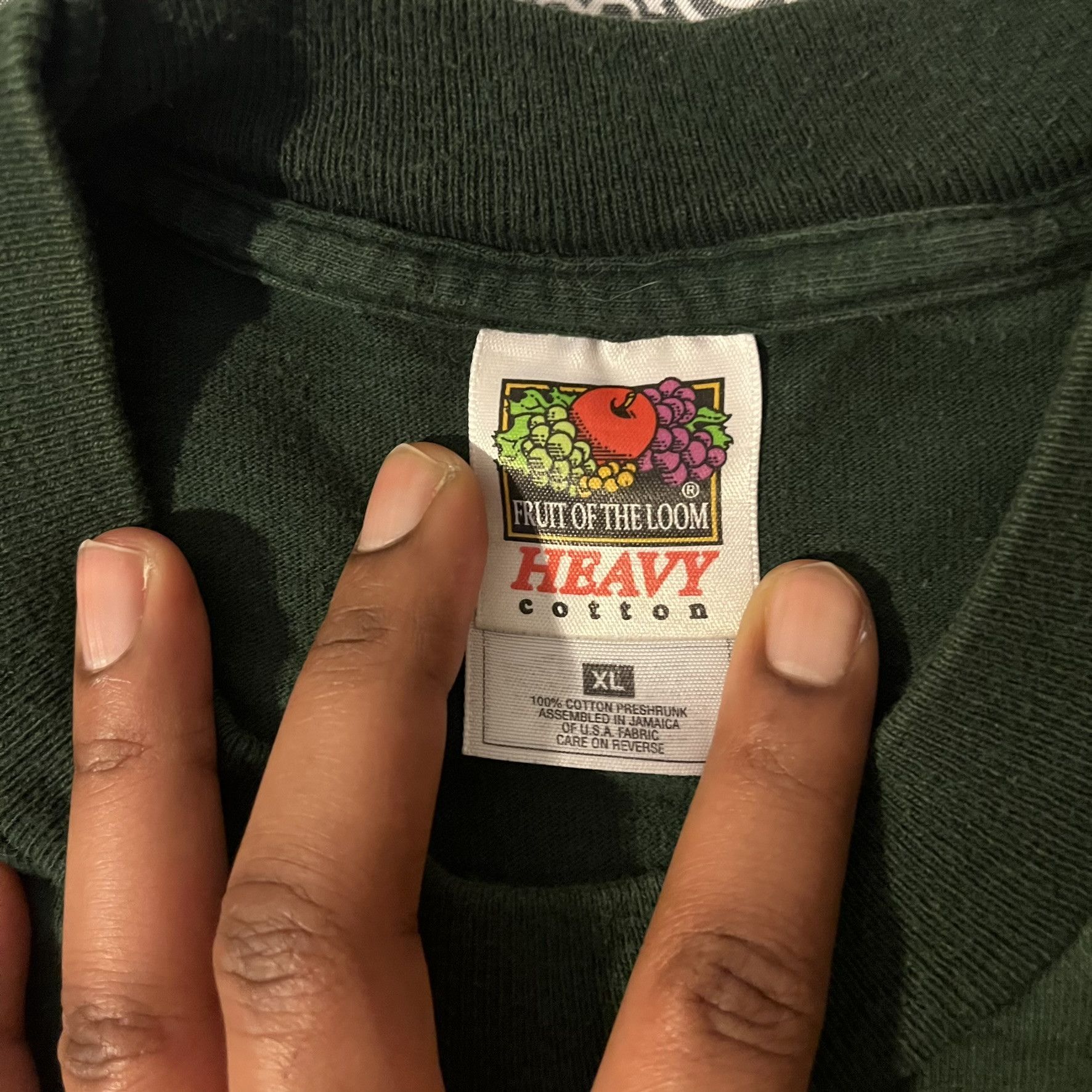 Fruit Of The Loom Vintage 90s Washington D.C. Single Stitched Destination Tee Size US XL / EU 56 / 4 - 7 Thumbnail