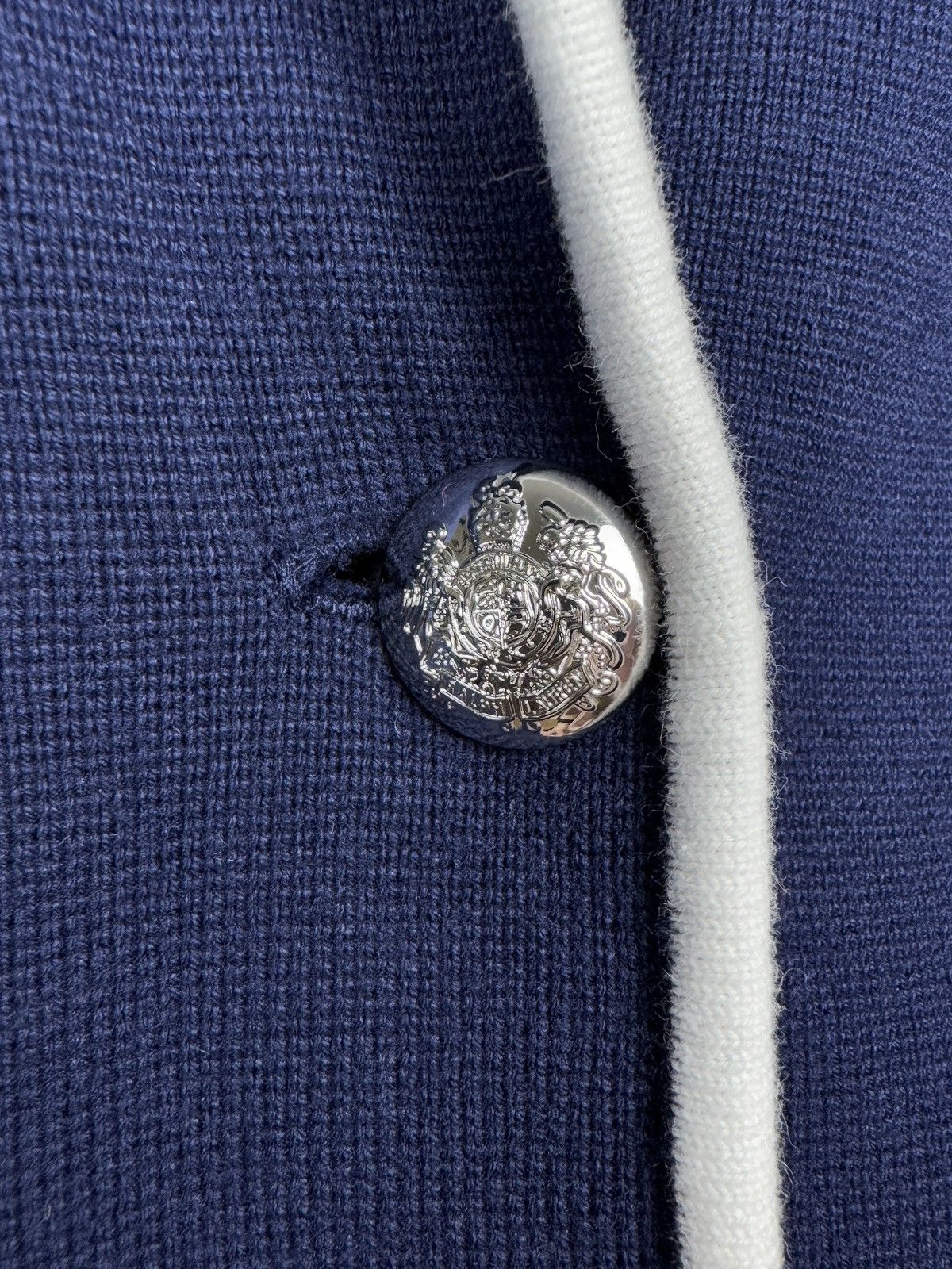 Lauren Ralph Lauren Lauren Ralph Lauren Black Label Combed knitted Blazer Crest Size M / US 6-8 / IT 42-44 - 8 Thumbnail