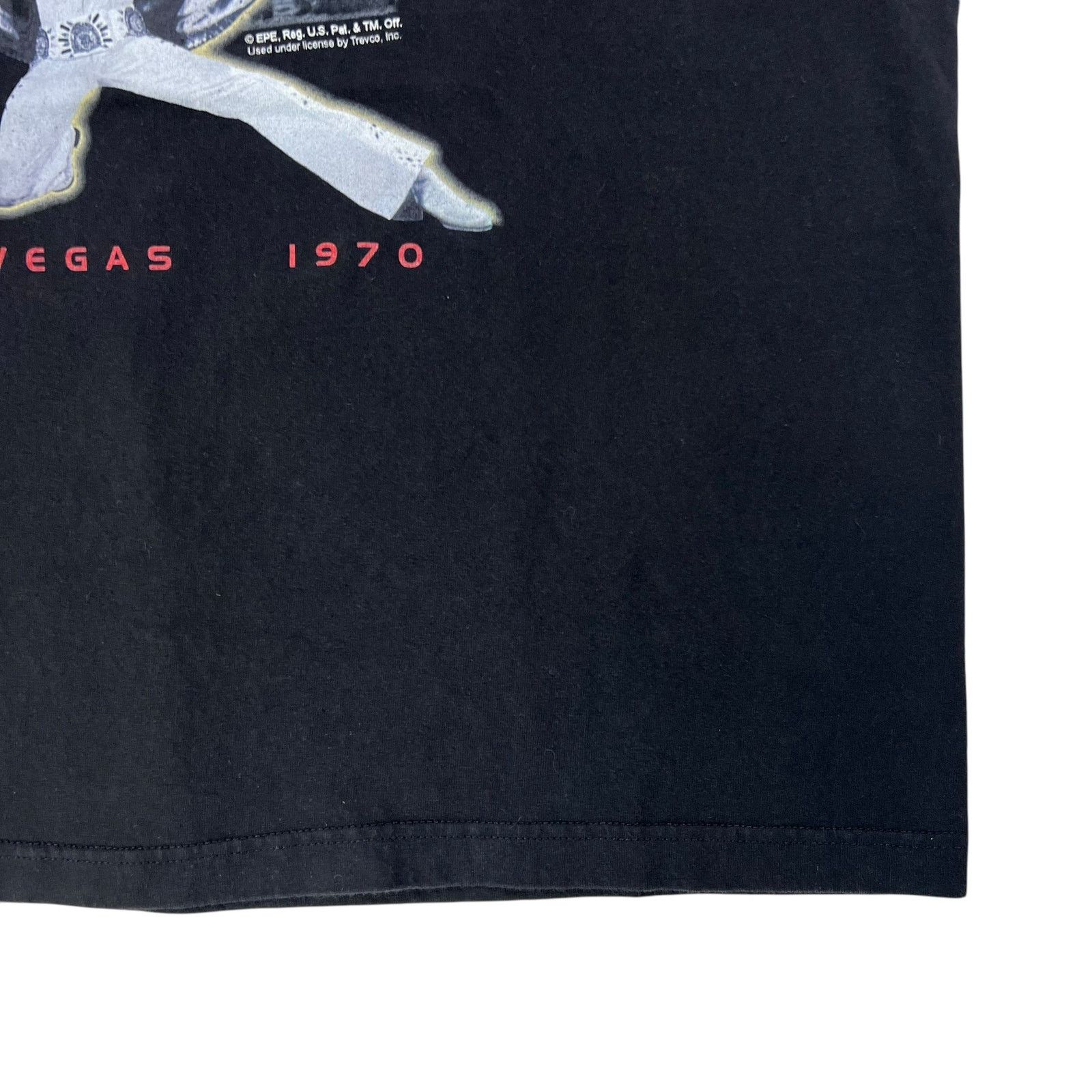 Band Tees × Vintage Vintage Y2K Elvis Presley Las Vegas 1970 tee (XL) Size US XL / EU 56 / 4 - 2 Thumbnail