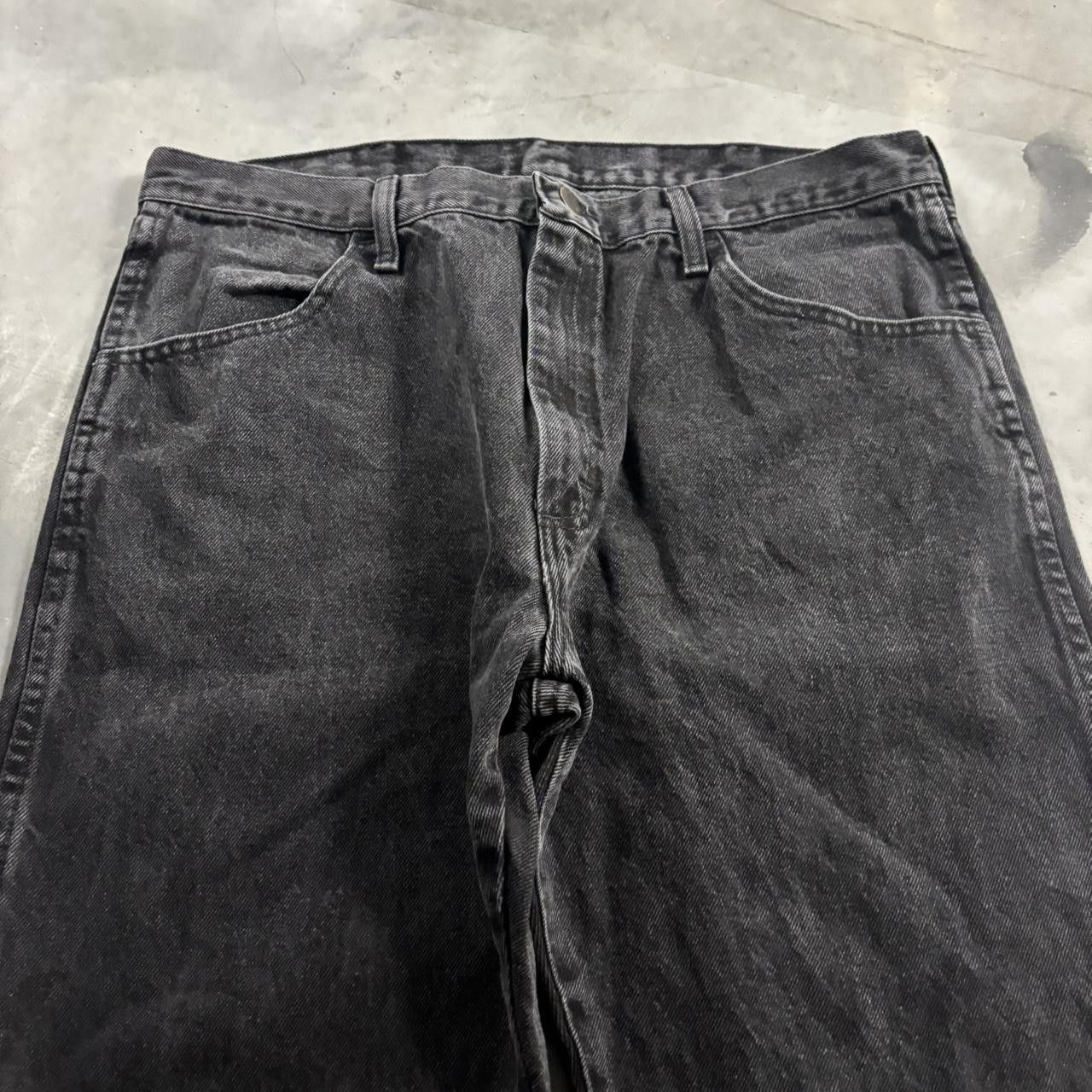 Vintage Crazy Vintage Y2K/2000s Grunge Black Essential Denim Jeans! 36x28 Size US 36 / EU 52 - 5 Thumbnail