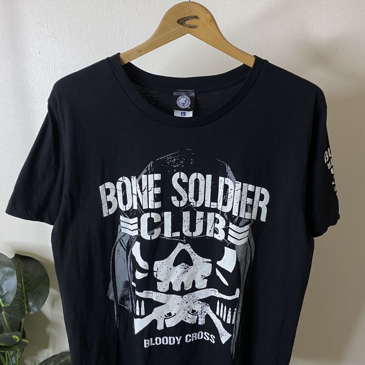 Vintage NewJapanProWrestling Bullet Club Taiji Ishimori Bloody Cross Size US M / EU 48-50 / 2 - 2 Thumbnail