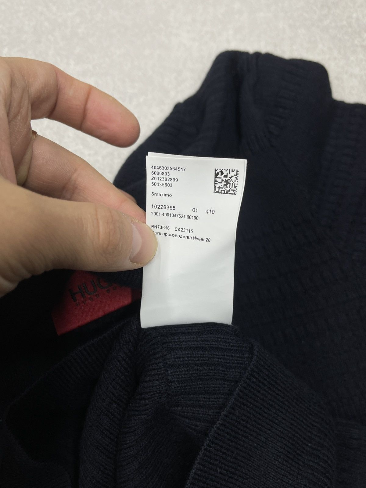 Hugo Boss Mens Hugo Boss Smaximo Knit Turtleneck Navy Size M Size US M / EU 48-50 / 2 - 7 Thumbnail