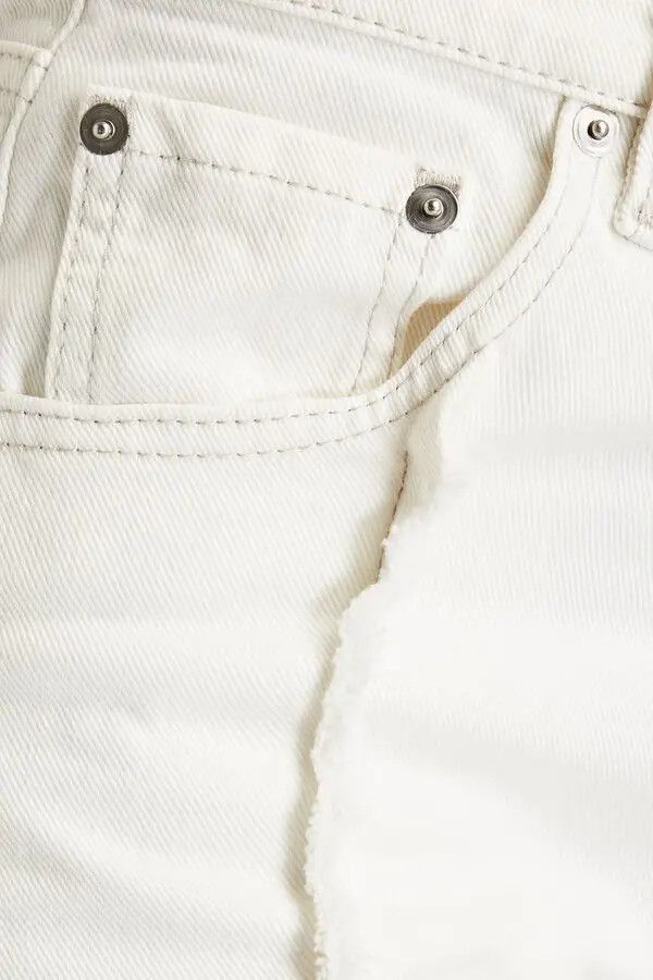 Maison Margiela o1y0625 Denim Pant in White Size 25" / US 0 / IT 36 - 4 Thumbnail