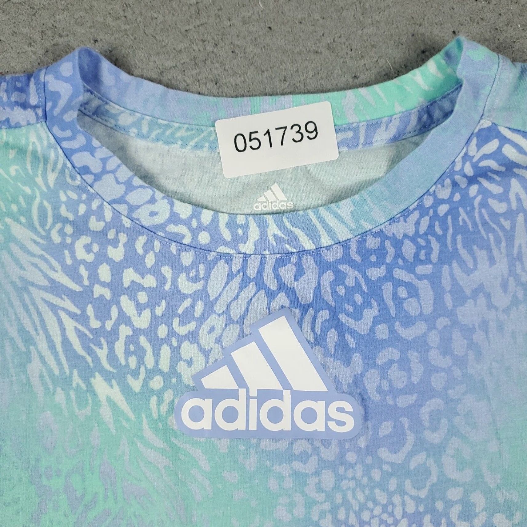 Adidas Adidas T Shirt Womens M Blue Active Casual Short Sleeve Ladies Size M / US 6-8 / IT 42-44 - 2 Thumbnail