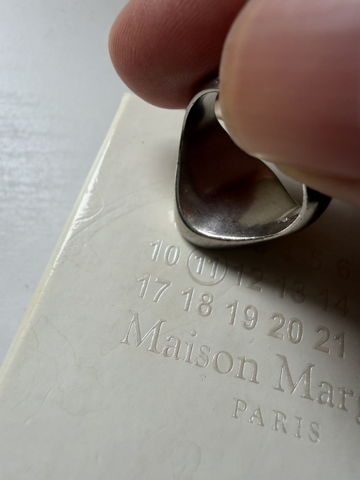 Maison Margiela Maison Margiela Chevalier/ Signet Ring size IT 5 Size ONE SIZE - 6 Thumbnail