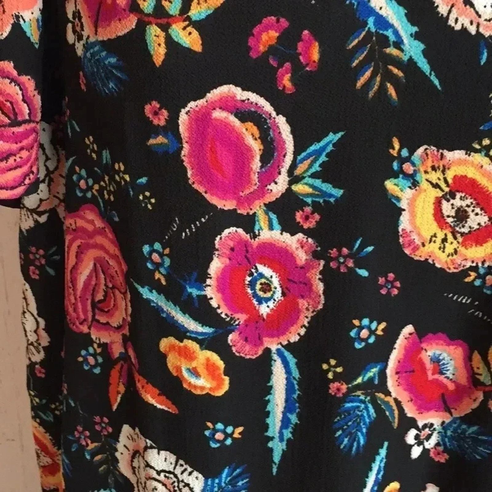 Other Lily Rose-Floral swing dress cut out shoulders Size Small Size S / US 4 / IT 40 - 3 Thumbnail