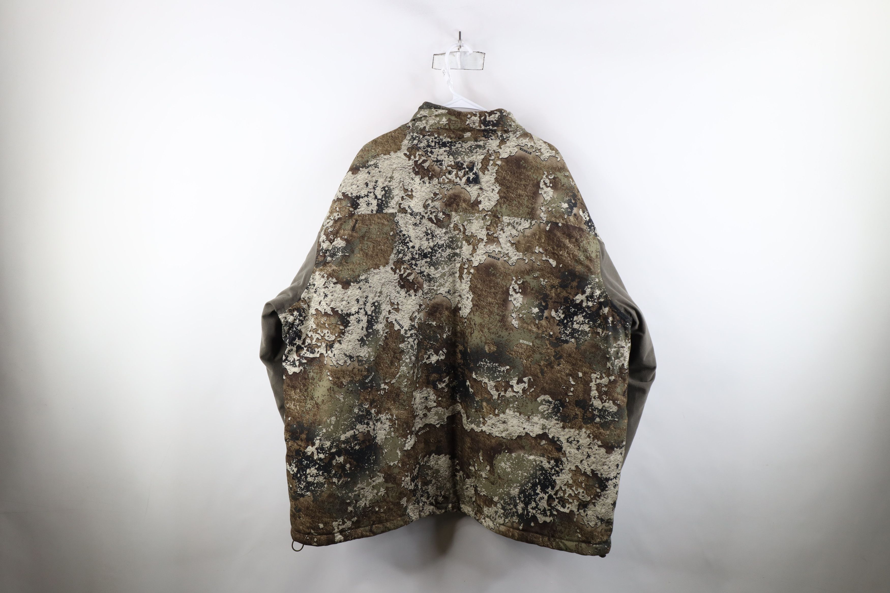 Vintage Vintage Streetwear Chamois Cloth Camouflage Full Zip Jacket Size US XXL / EU 58 / 5 - 12 Thumbnail