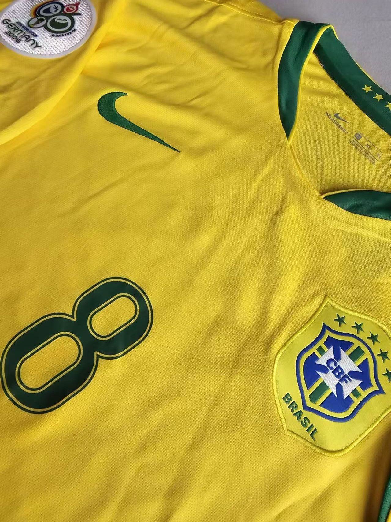 Other 2006 Brazil #8 Kaka Jersey Home XL Size US XL / EU 56 / 4 - 3 Thumbnail