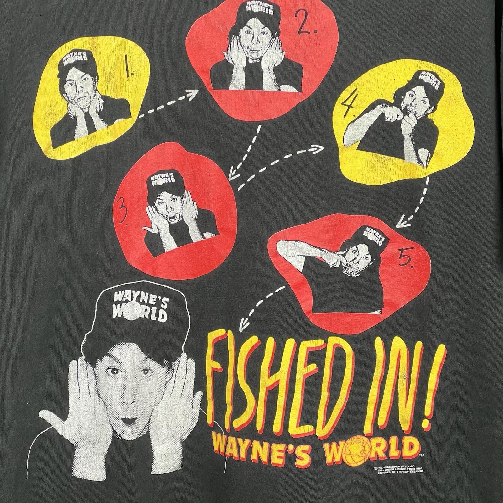 Other Vintage 90s Wayne's World Movie Stanley Desantis T Shirt XL Size US XL / EU 56 / 4 - 2 Thumbnail