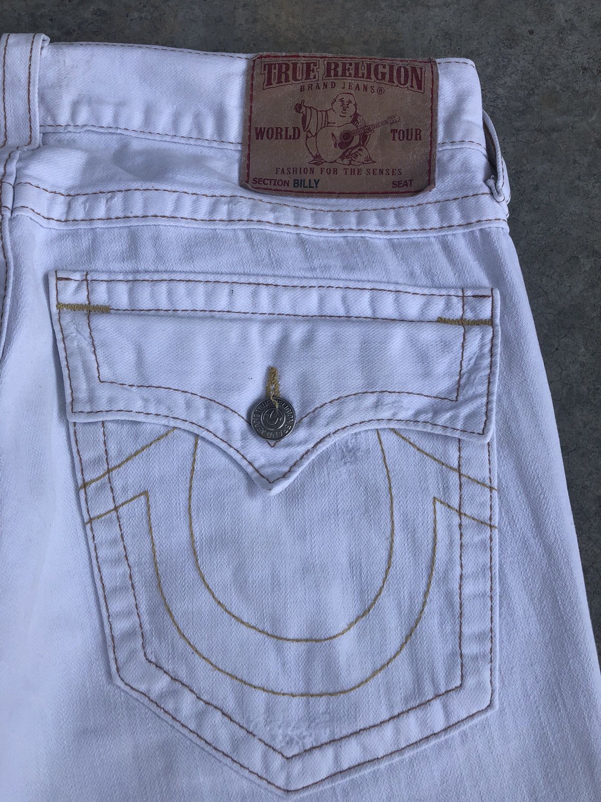 True Religion Vintage True Religion Flared Jeans Distressed Jeans Size US 34 / EU 50 - 18 Thumbnail