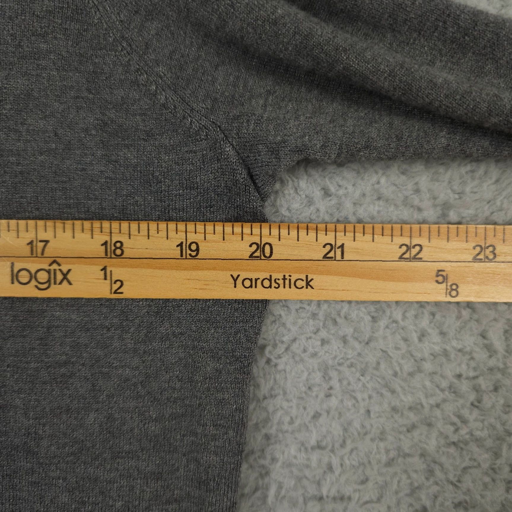 Ann Taylor Ann Taylor Sweater Womens XL Gray Turtleneck Button Cuff Lightweight Pullover Size XL / US 12-14 / IT 48-50 - 5 Thumbnail