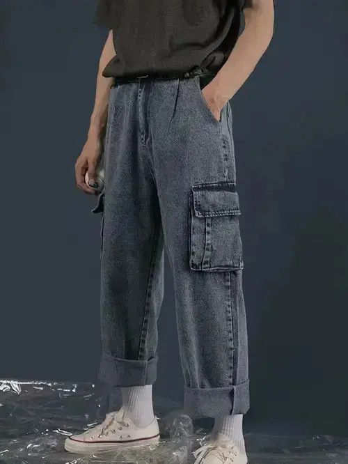 Japanese Brand 20AW Indigo Union Japan Blue Washed Denim Pants Size US 32 / EU 48 - 2 Thumbnail