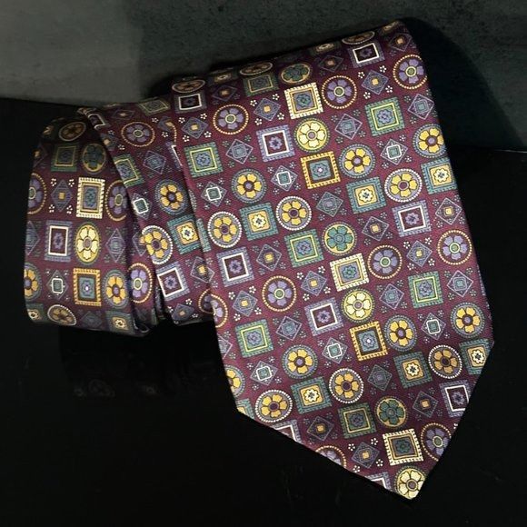 Christian Dior Monsieur × Dior Dior Mid Century Modern Baroque tapestry Neckwear Tie 100% A Size ONE SIZE - 4 Thumbnail