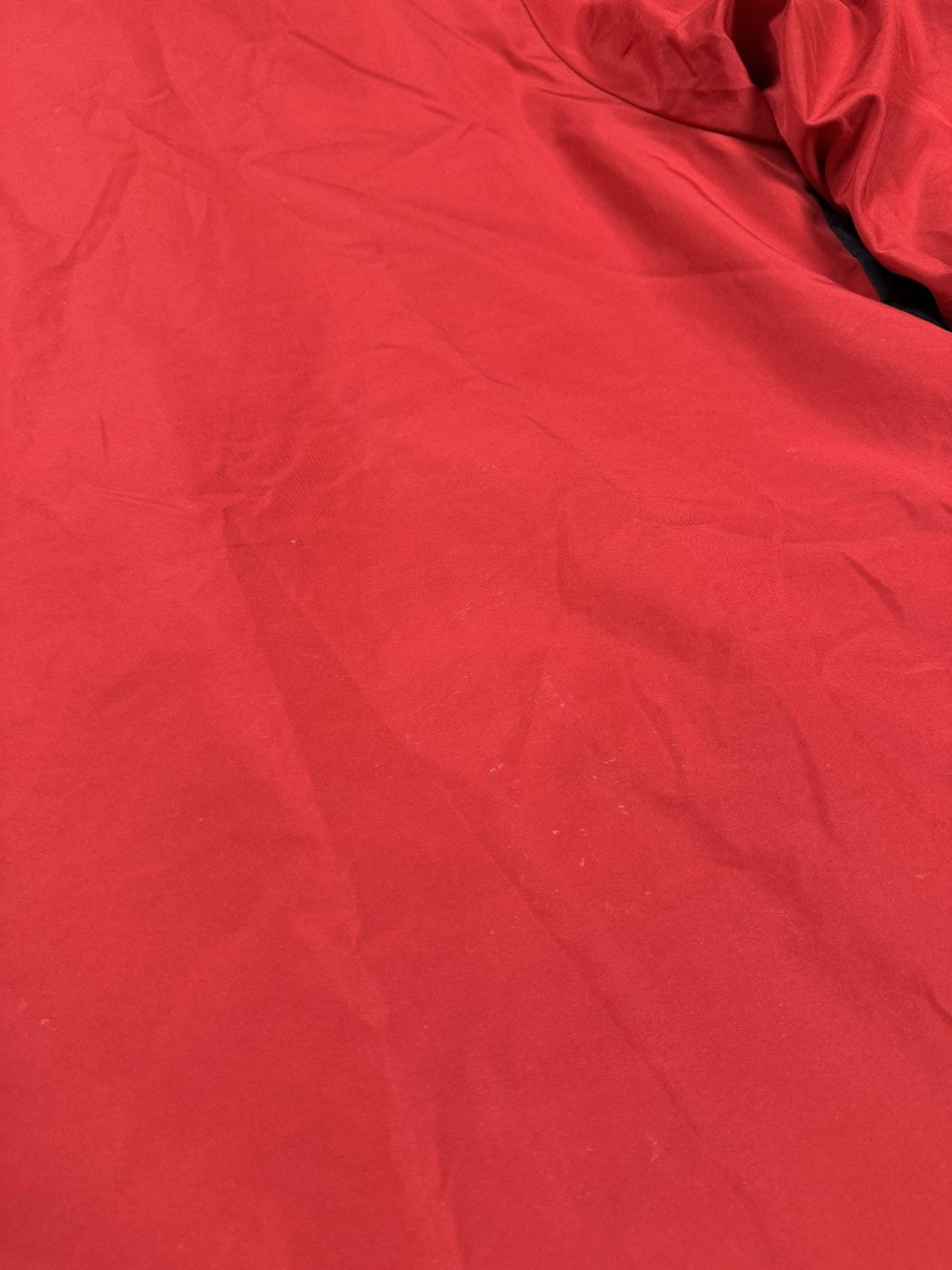 Nike × Vintage Vintage Y2K Nike Red Hooded Track Jacket Swoosh Size US L / EU 52-54 / 3 - 10 Thumbnail