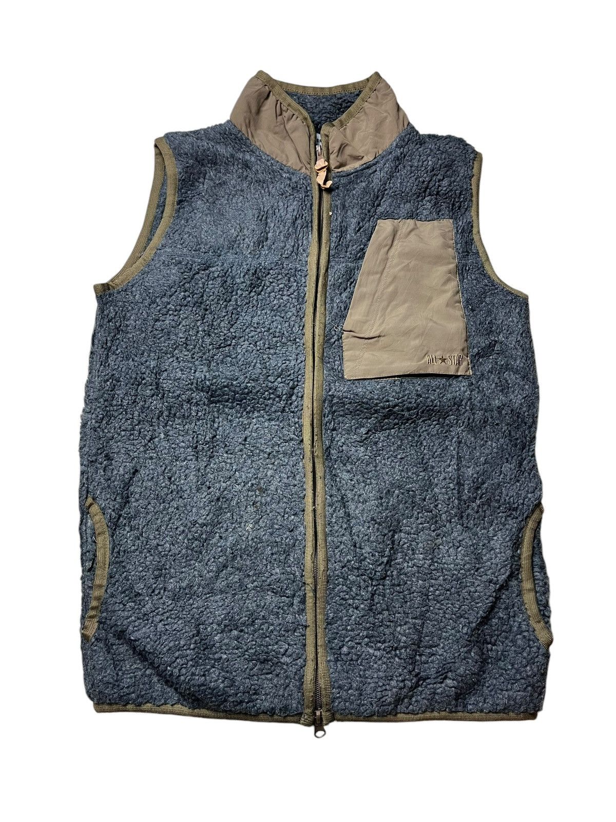 Vintage VINTAGE CONVERSE FUR FLEECE VEST Size US M / EU 48-50 / 2 - 1 Thumbnail