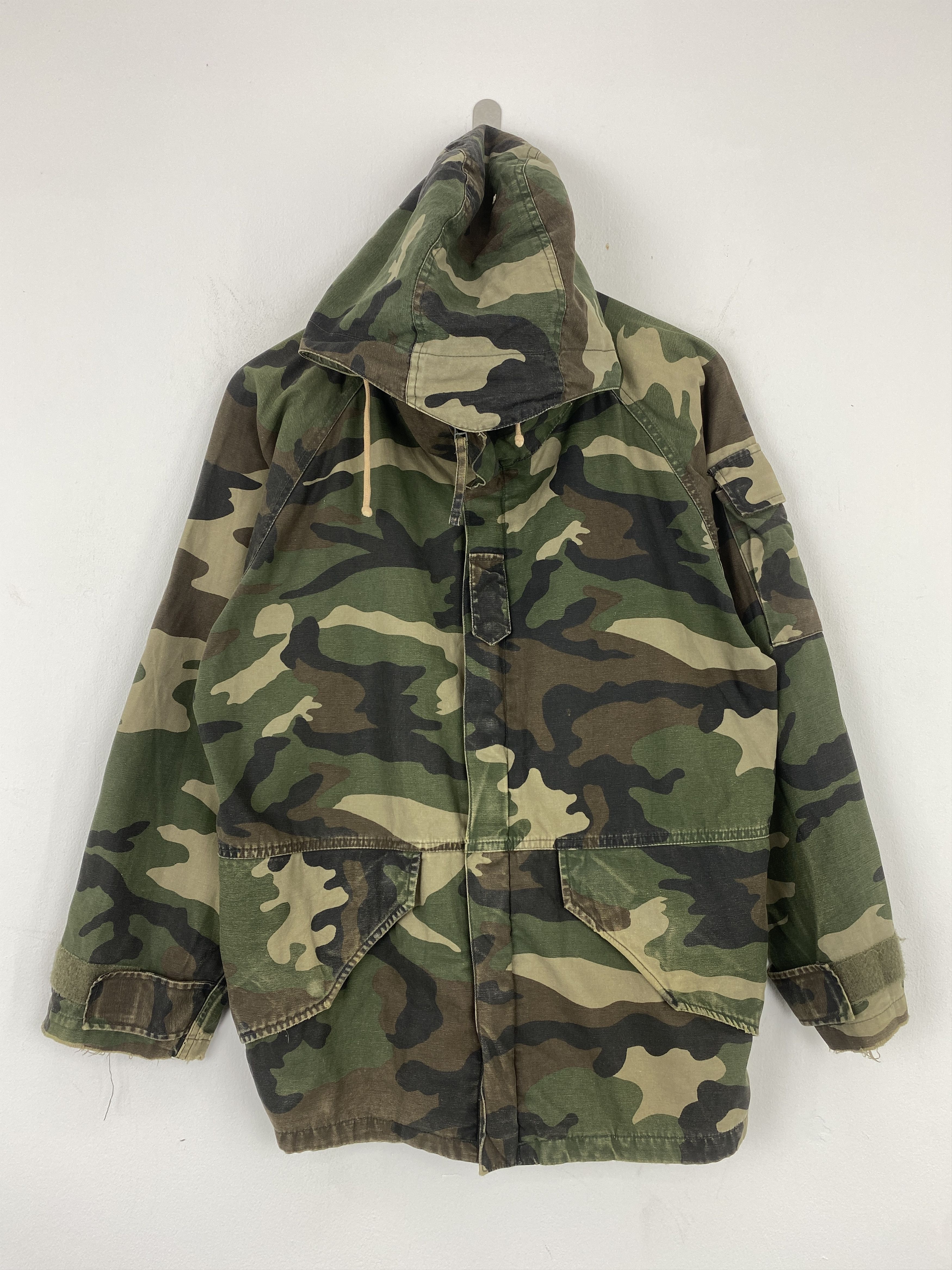 Vintage Vintage Dog House Camouflage Military Jacket J1977 Size US M / EU 48-50 / 2 - 2 Thumbnail