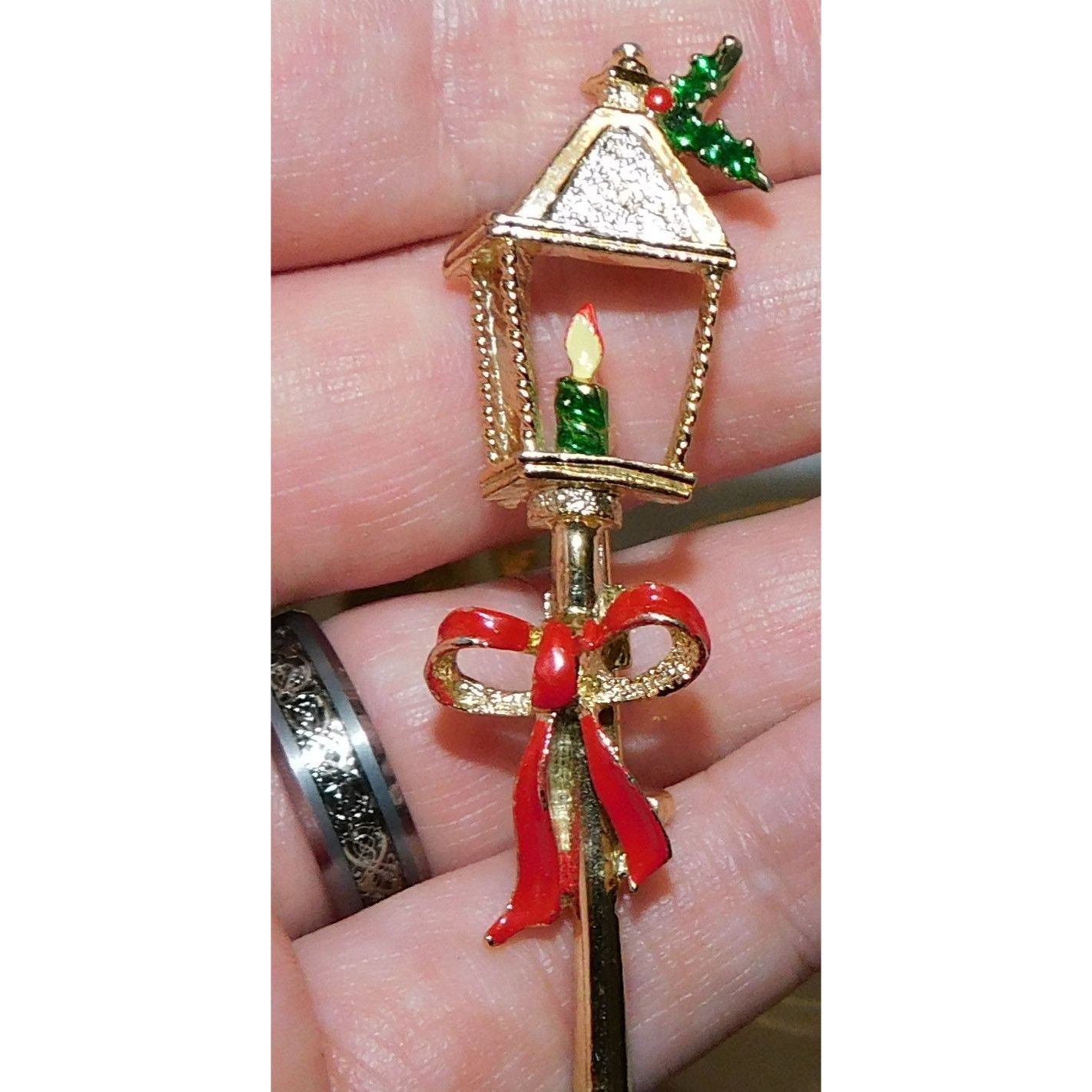 Other Gerry's Vintage Holiday Streetlamp Brooch Size ONE SIZE - 1 Thumbnail