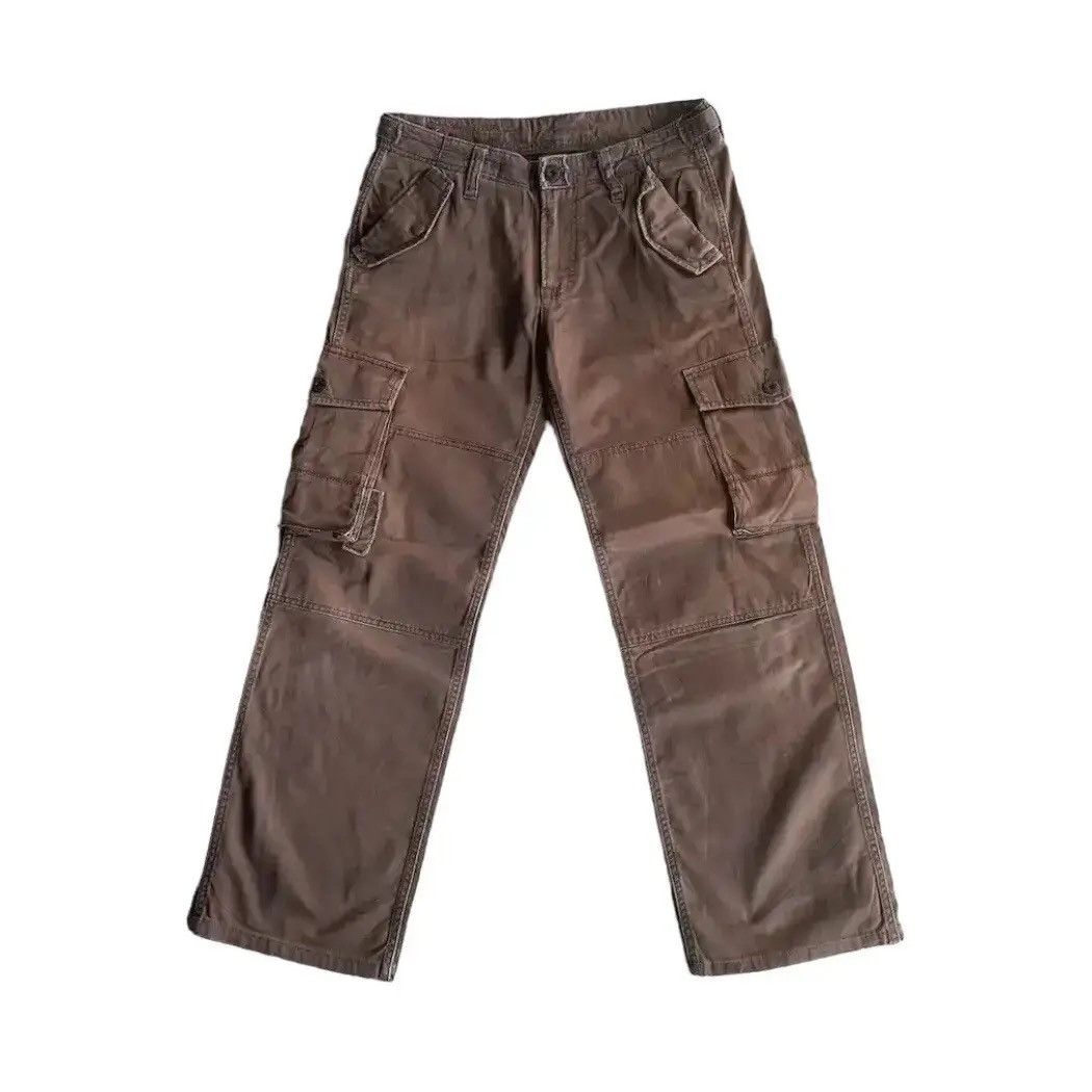 Tete Homme ⚡️FLASH DEALS ⚡️ GLOBAL WORK Utility Double Knee Cargo Pants Size US 32 / EU 48 - 1 Thumbnail