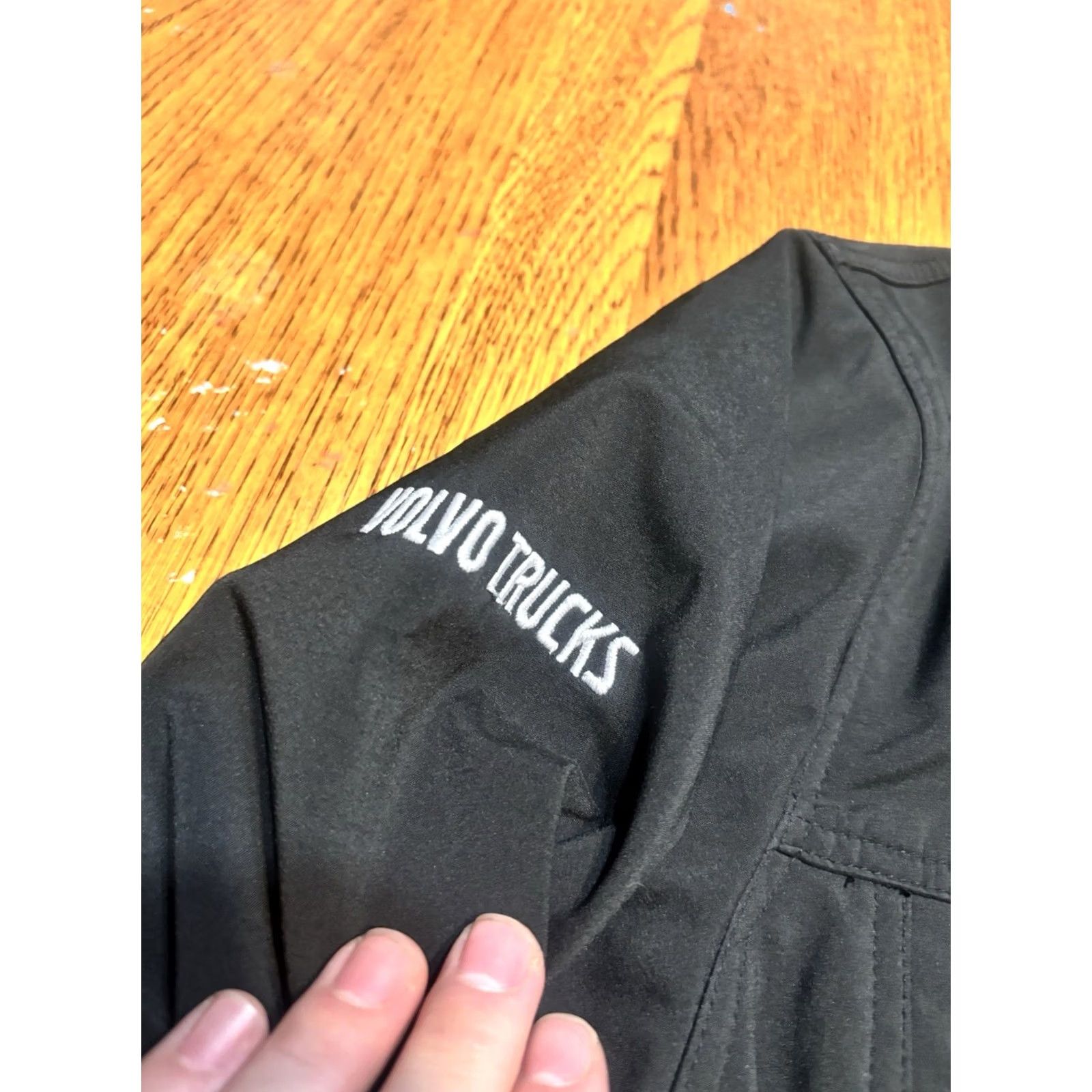 Vintage Volvo Jacket Mens M Black Official Merchandise Full Zip Windbreaker Size US M / EU 48-50 / 2 - 3 Thumbnail