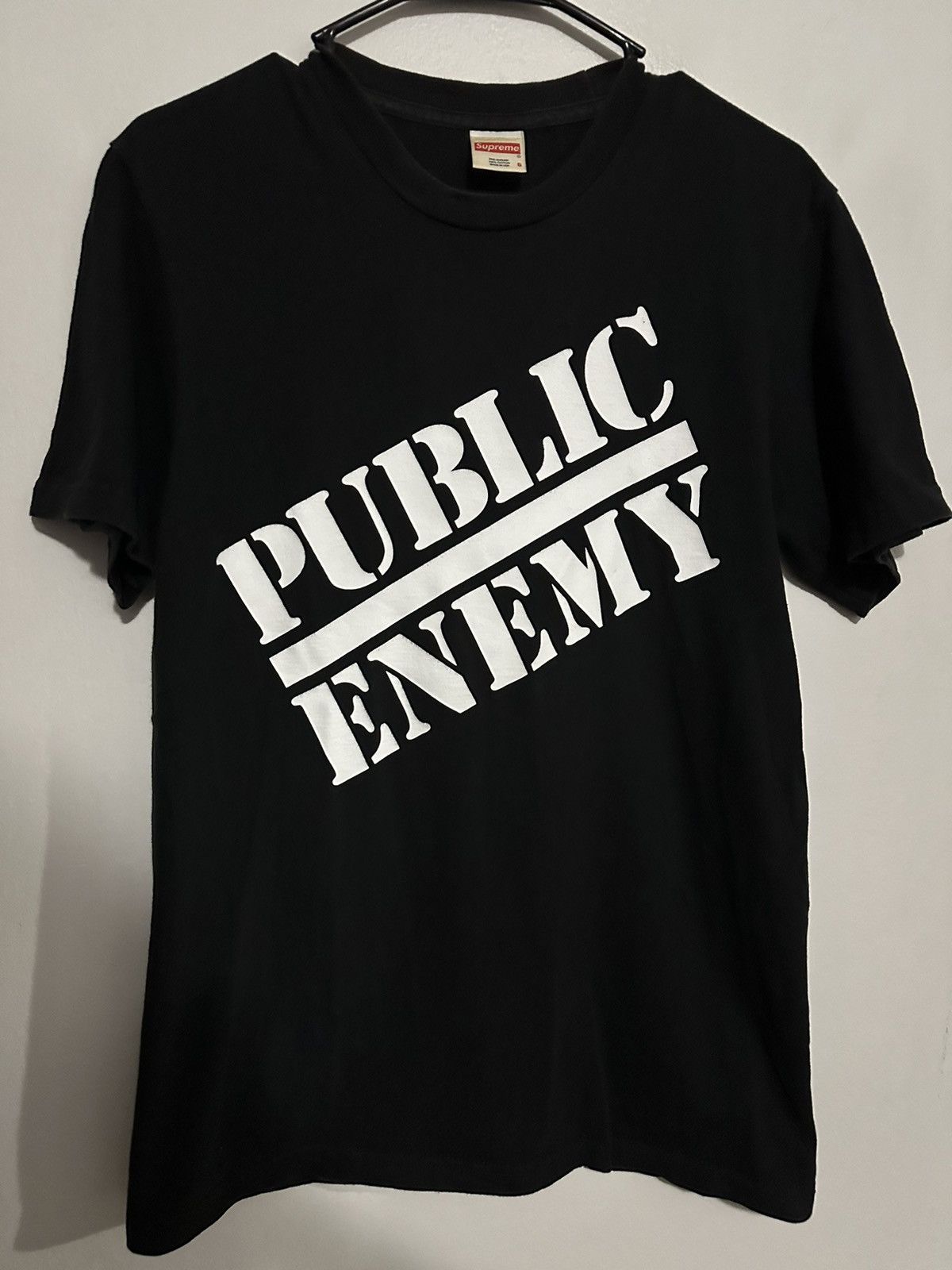 新作！18 Supreme UNDERCOVER Public Enemy Tee黒 Supreme UNDERCOVER Public Enemy Tee (SS18) - $48
