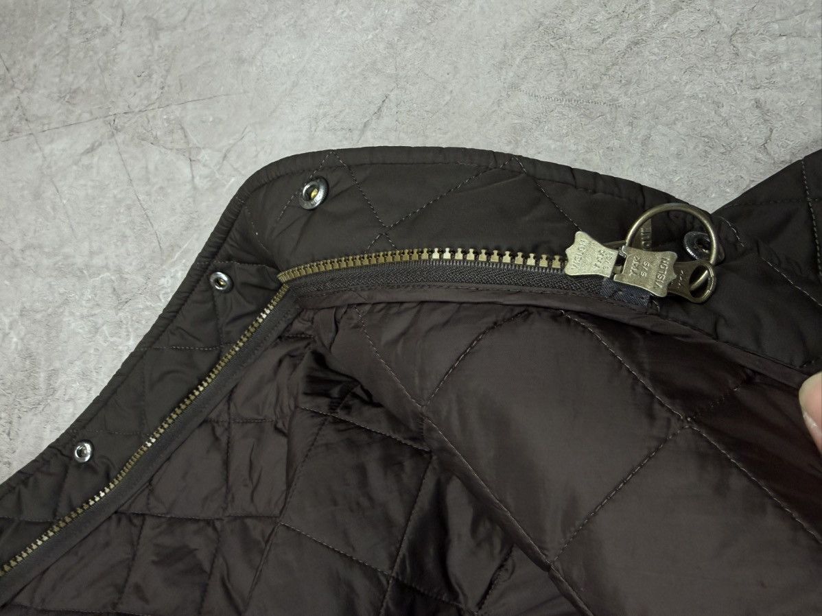 Barbour Vintage Barbour Sportquilt Jacket w/ Leather Trim & Corduroy Size US M / EU 48-50 / 2 - 12 Thumbnail