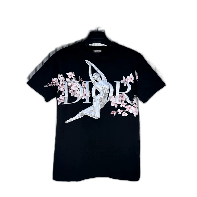 Dior Dior Floral Graphic Short Sleeve T-Shirt Size US XS / EU 42 / 0 - 1 Thumbnail