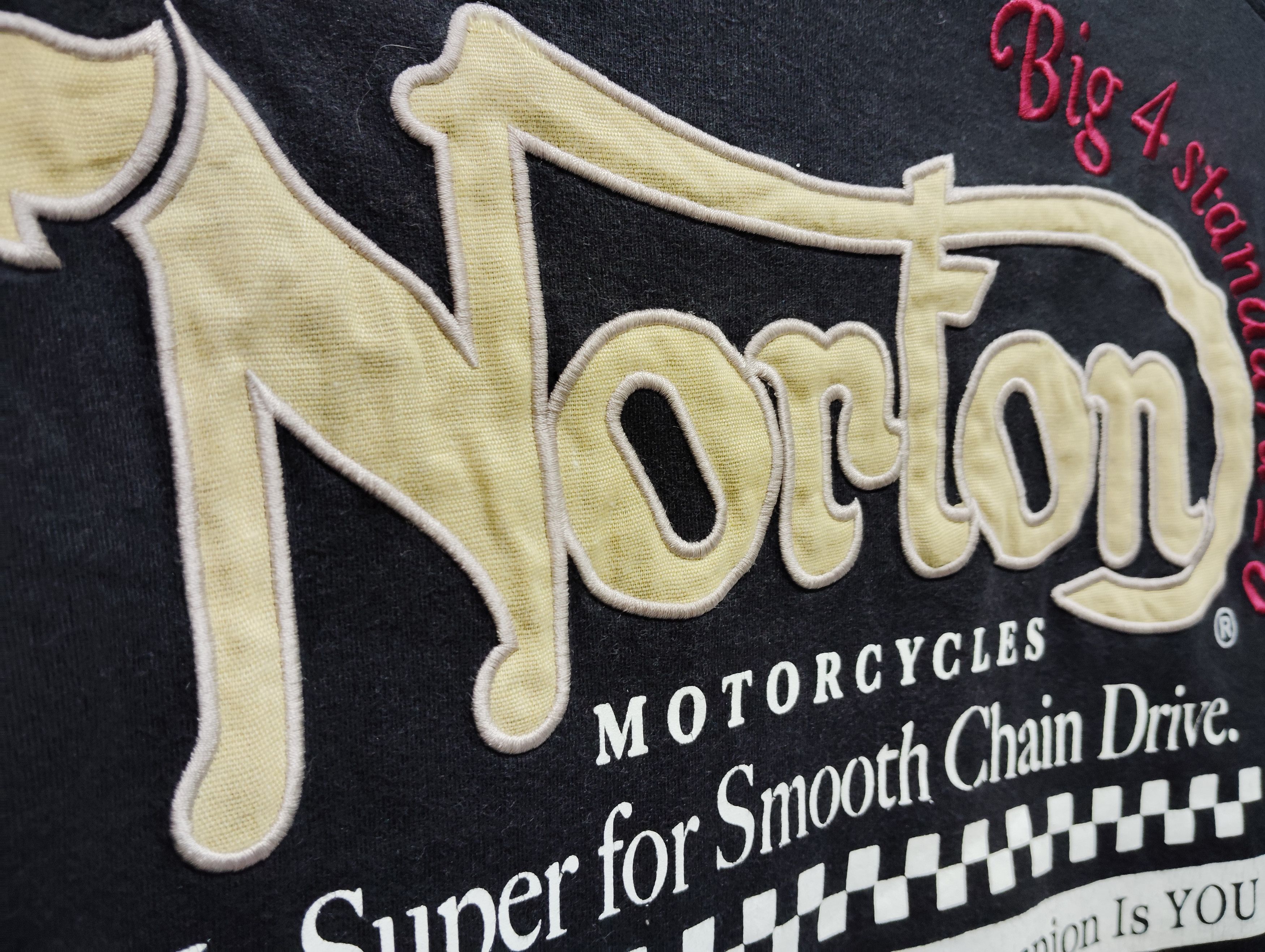 Norton NORTON long sleeve t-shirt Embroidered Size US S / EU 44-46 / 1 - 4 Thumbnail