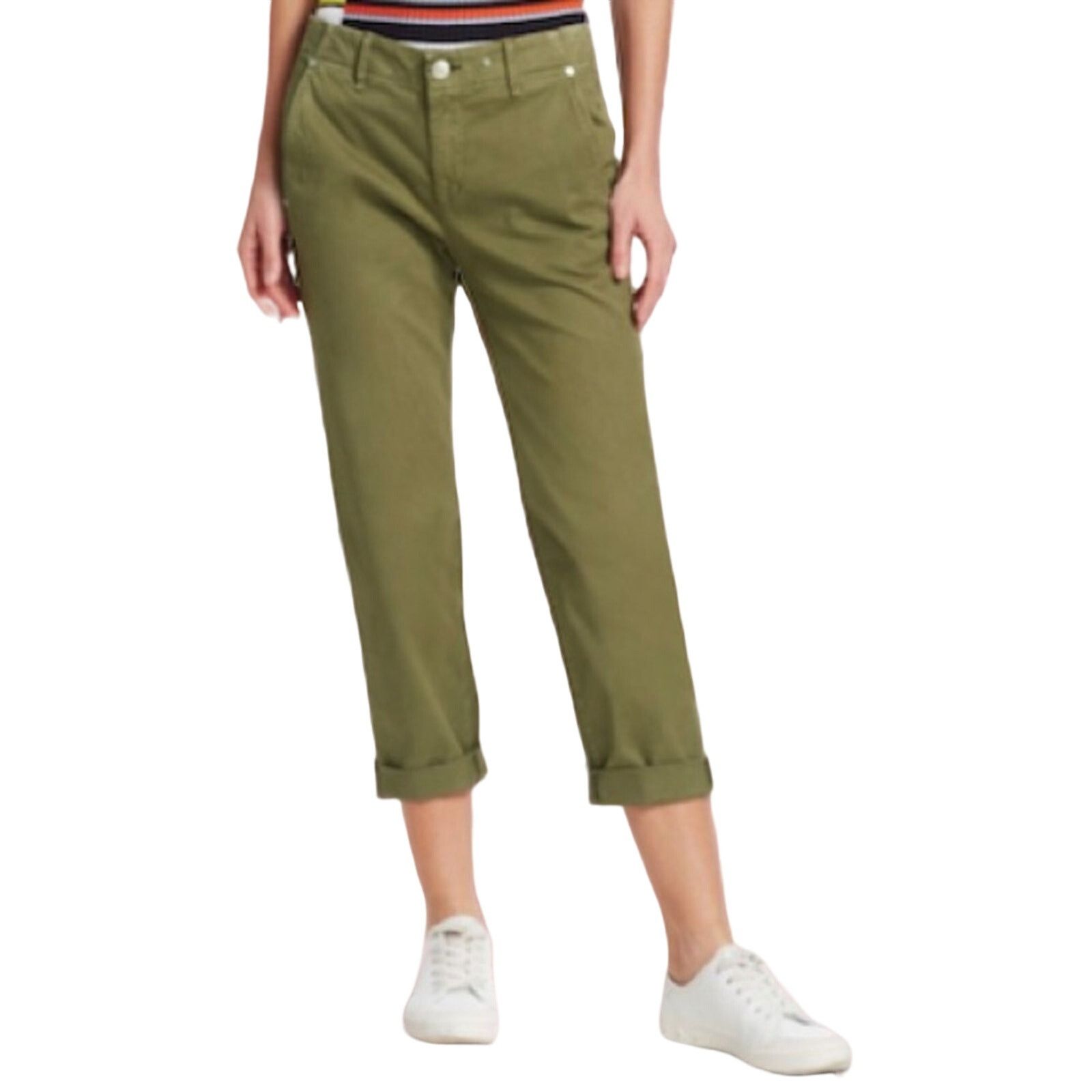 Rag & Bone Rag & Bone Chino Pants in Olive | Size 27 Size 27" / US 4 / IT 40 - 4 Thumbnail