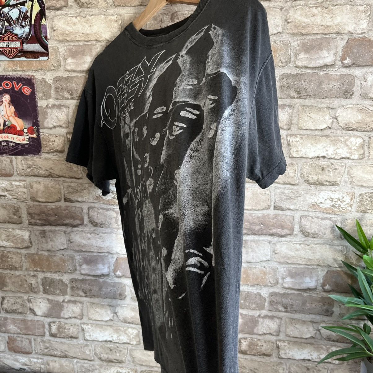 Band Tees × Ozzy Osbourne × Vintage 90s Ozzy Osbourne Ozzmosis big print band Dad tee Size US L / EU 52-54 / 3 - 9 Thumbnail