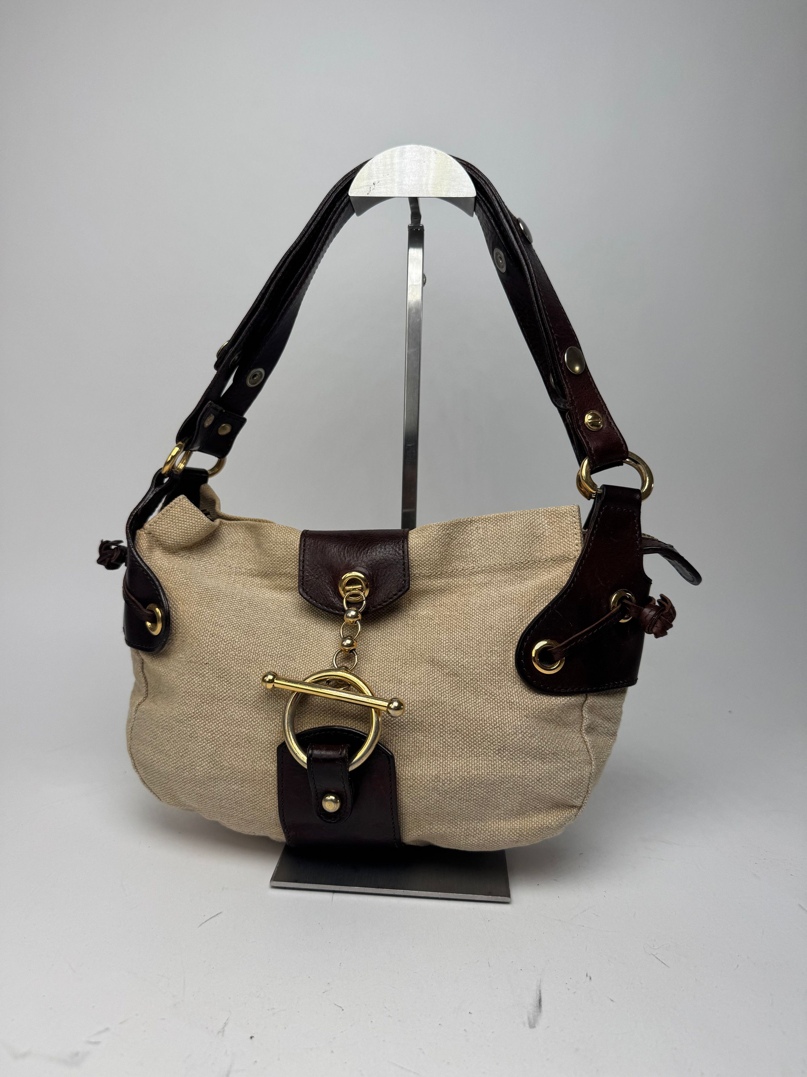 Marni Vintage Handbag beige Brown Size ONE SIZE - 1 Thumbnail