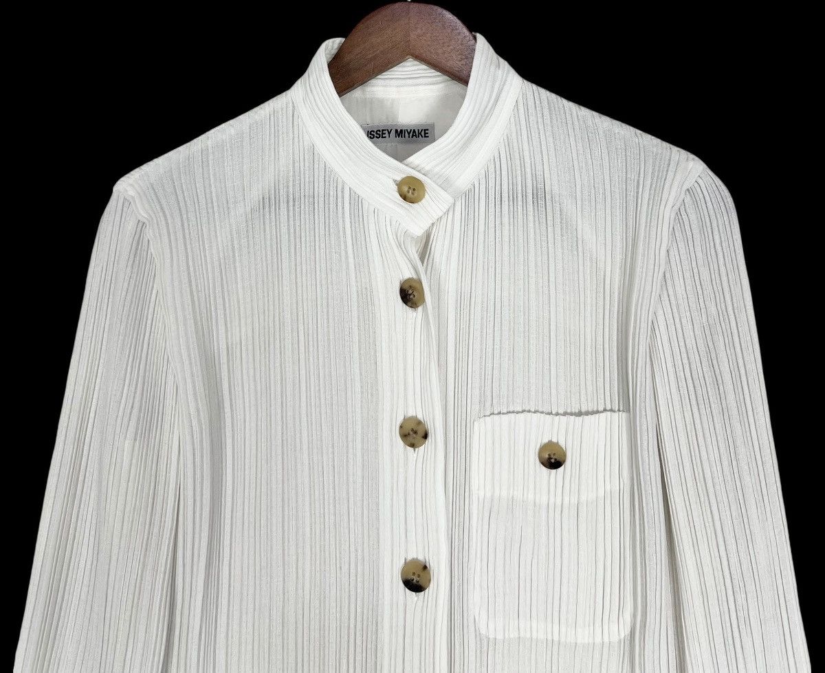 Issey Miyake Issey Miyake SS2007 Pleated Jacket Size US M / EU 48-50 / 2 - 5 Thumbnail