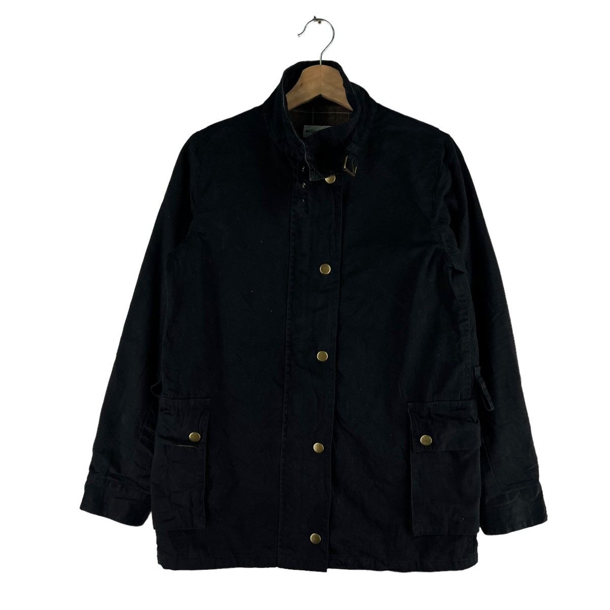 Blue Blue Japan 🔥Blue Blue Japan Chore Work Jacket Tartan Lining Checked Size US M / EU 48-50 / 2 - 1 Thumbnail