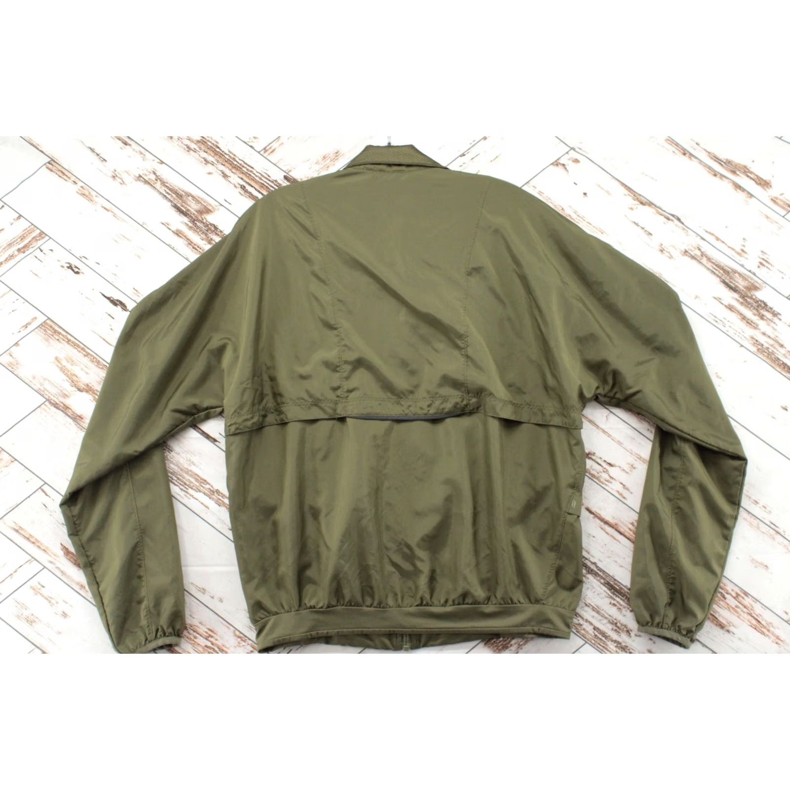 Fabletics VINTAGE Fabletics The Interval Jacket Mens S Green Full Zip Wind Breaker Size US S / EU 44-46 / 1 - 6 Thumbnail