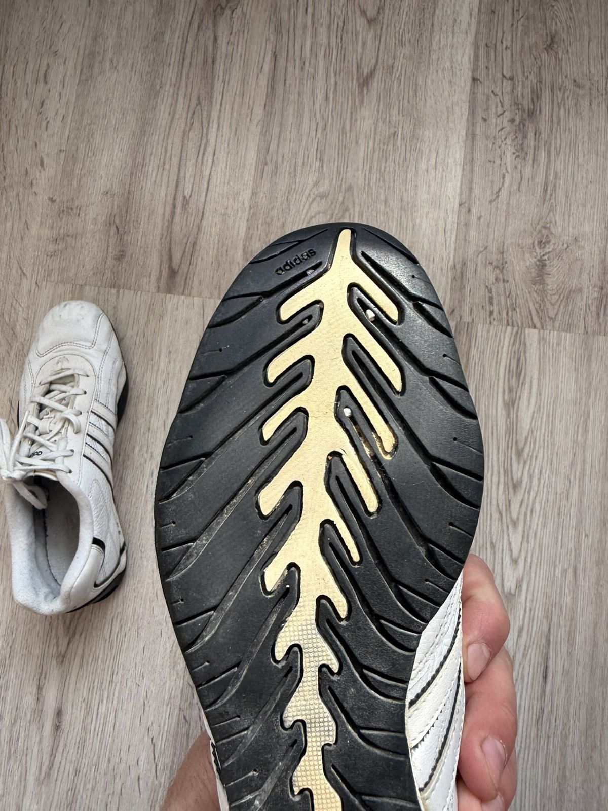 Adidas Y2K Adidas Team Adi Racer Women’s White Goodyear Rare 2000s Size US 6 / IT 36 - 11 Thumbnail