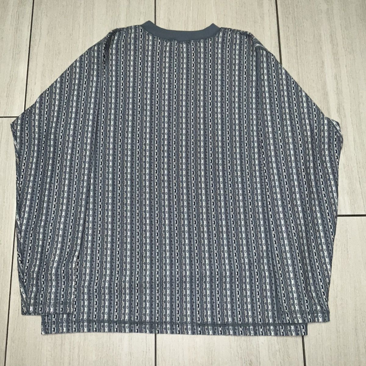 Marithe + Francois Girbaud M+FG Coogi Style Longsleeve Size US XL / EU 56 / 4 - 3 Thumbnail
