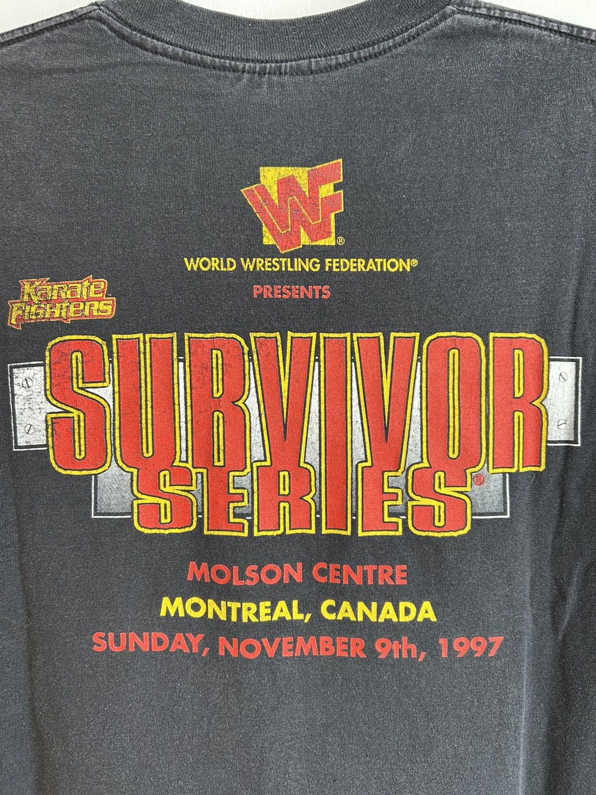 Vintage × WWF Vintage WWF 1997 Montreal Screwjob Survivor Series tee Size US XL / EU 56 / 4 - 3 Thumbnail