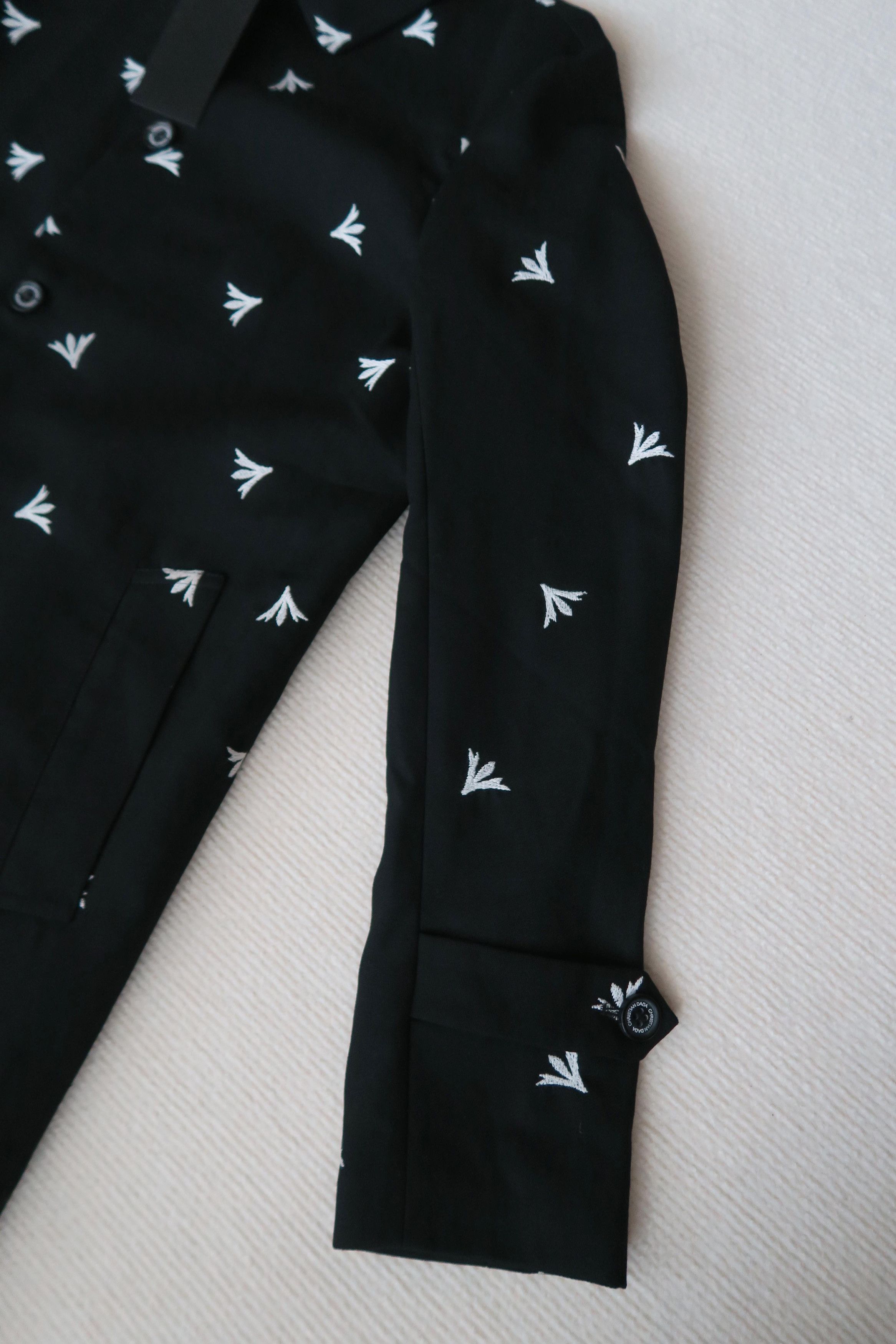 Christian Dada Christian Dada Japan Dandelion Embroidered Trench Coat Size US M / EU 48-50 / 2 - 10 Thumbnail
