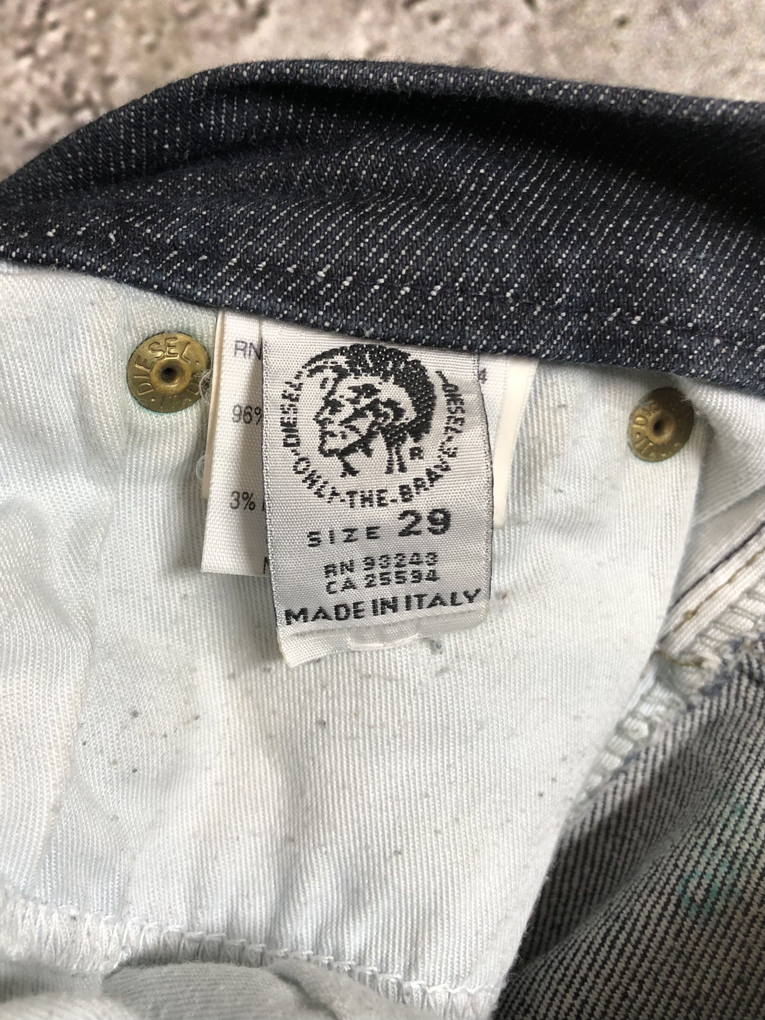Diesel Diesel Vintage Jeans Size 29" - 5 Thumbnail
