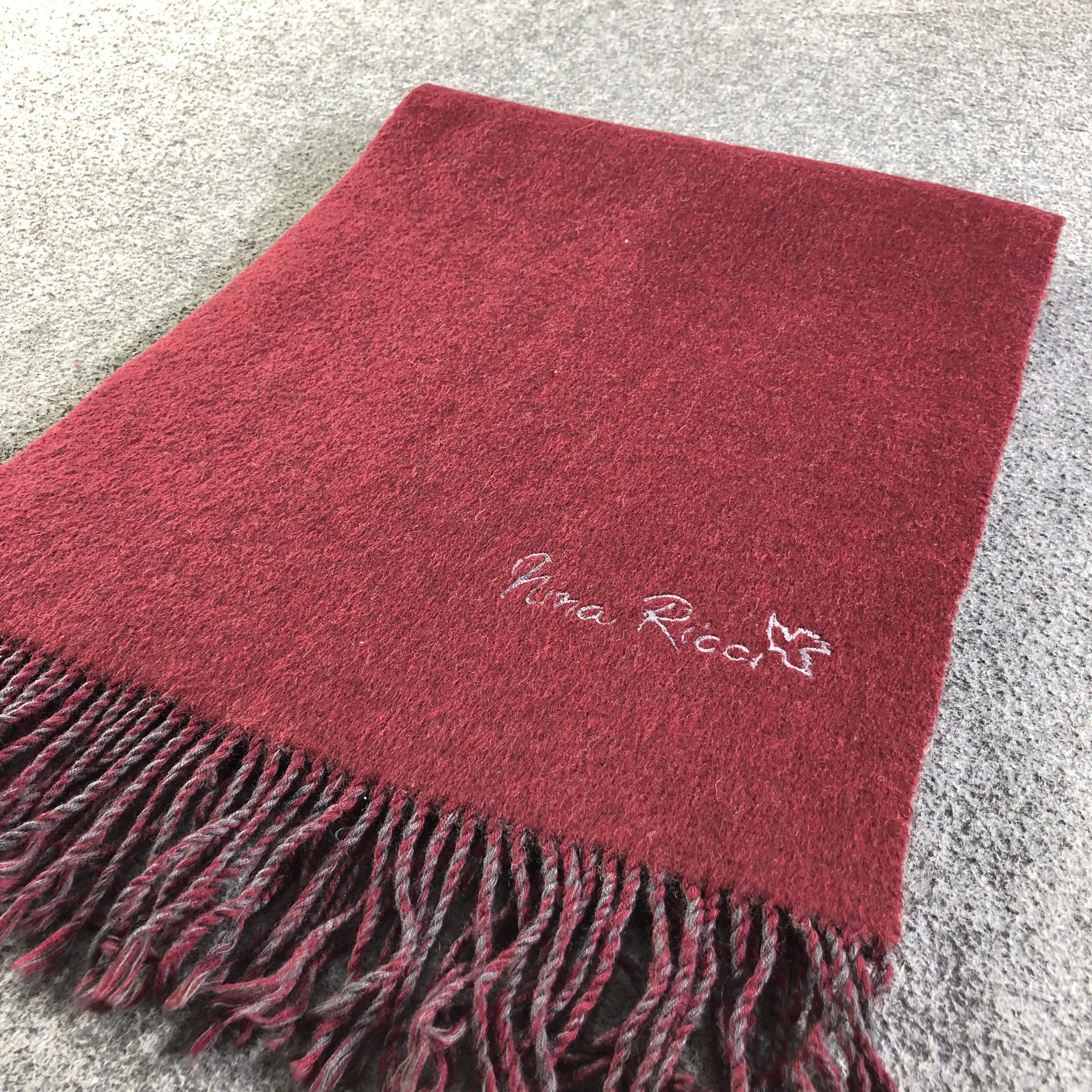 Nina Ricci Nina Ricci Wool Scarf Muffler V1878 Size ONE SIZE - 3 Thumbnail