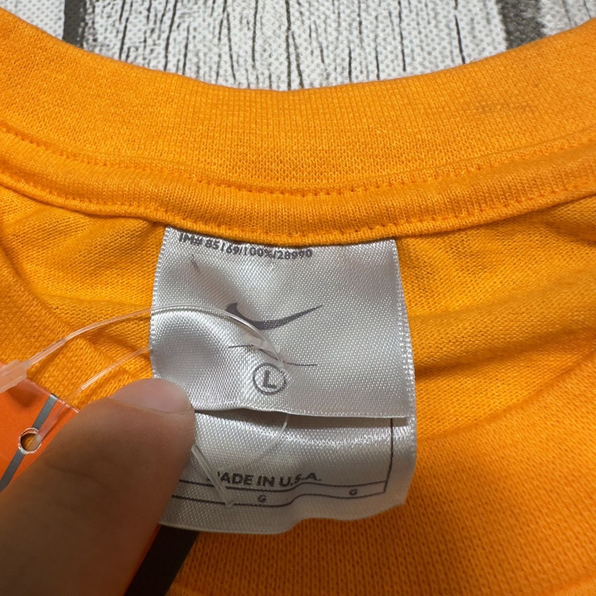 Nike × Vintage Vintage Nike tee Size US L / EU 52-54 / 3 - 4 Thumbnail