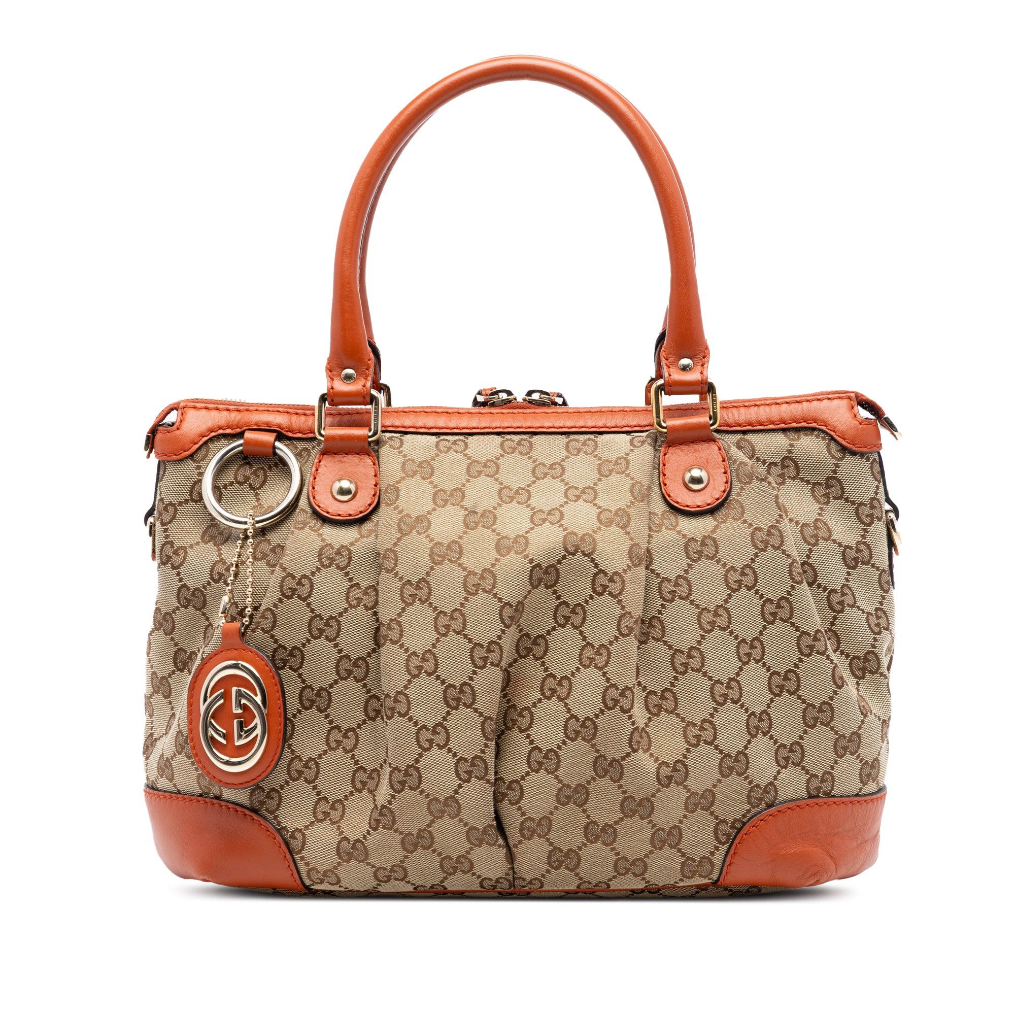 Gucci GG Canvas Sukey Satchel Size ONE SIZE - 1 Thumbnail