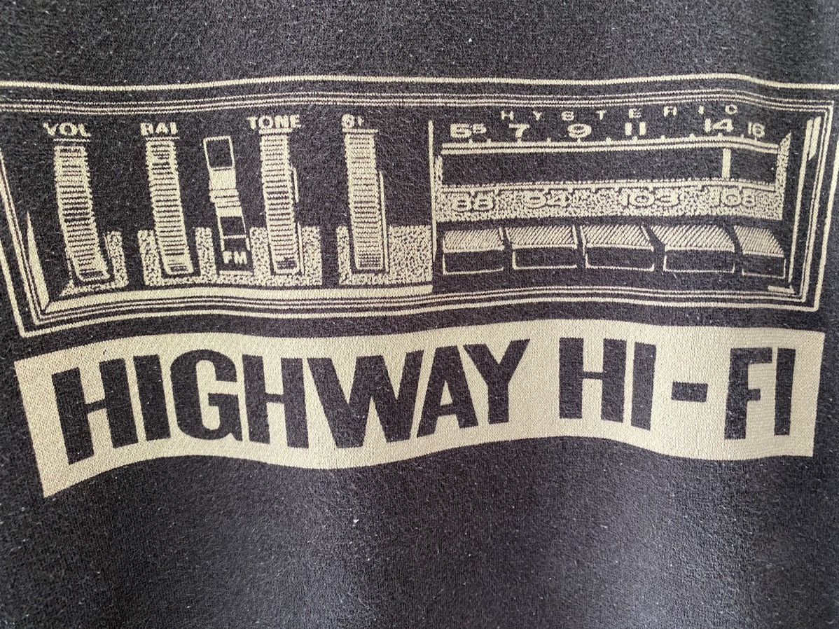Hysteric Glamour 🔥1990s Hysteric Highway hi-Fi Radio sweatshirt Size US M / EU 48-50 / 2 - 5 Thumbnail