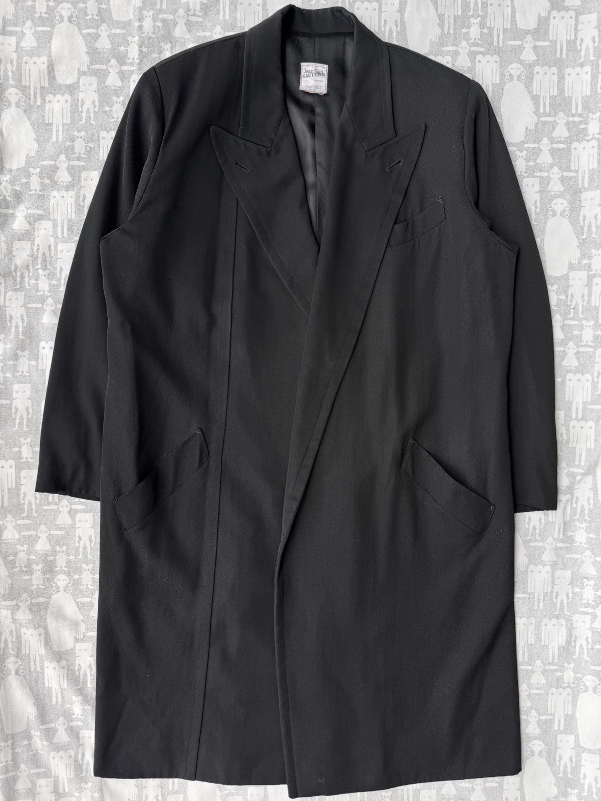 Jean Paul Gaultier Jean Paul Gaultier 1980's Peak Lapel Opened Wide Coat Size US M / EU 48-50 / 2 - 1 Thumbnail