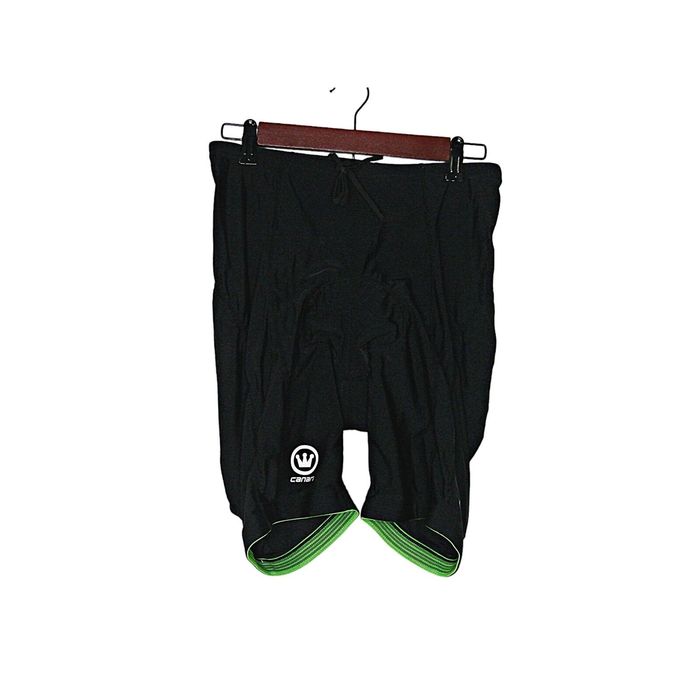 Canari Canari Cycling Shorts Mens Black Gel Padding Elastic Waist