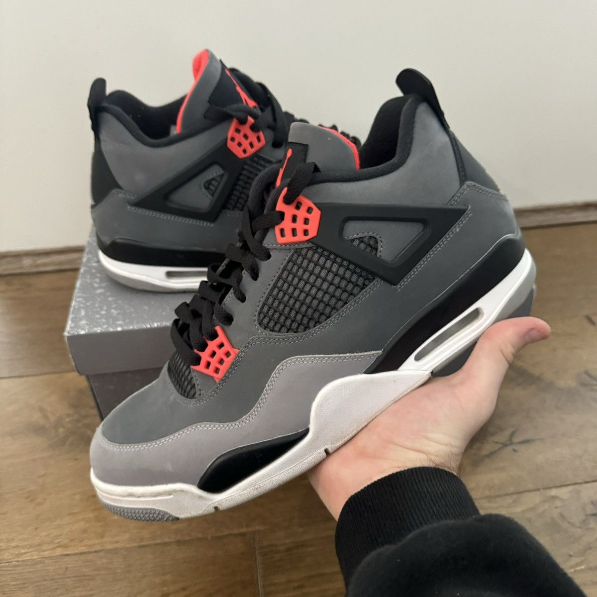 Jordan Brand Jordan 4 Retro Infrared Size US 11 / EU 44 - 1 Thumbnail