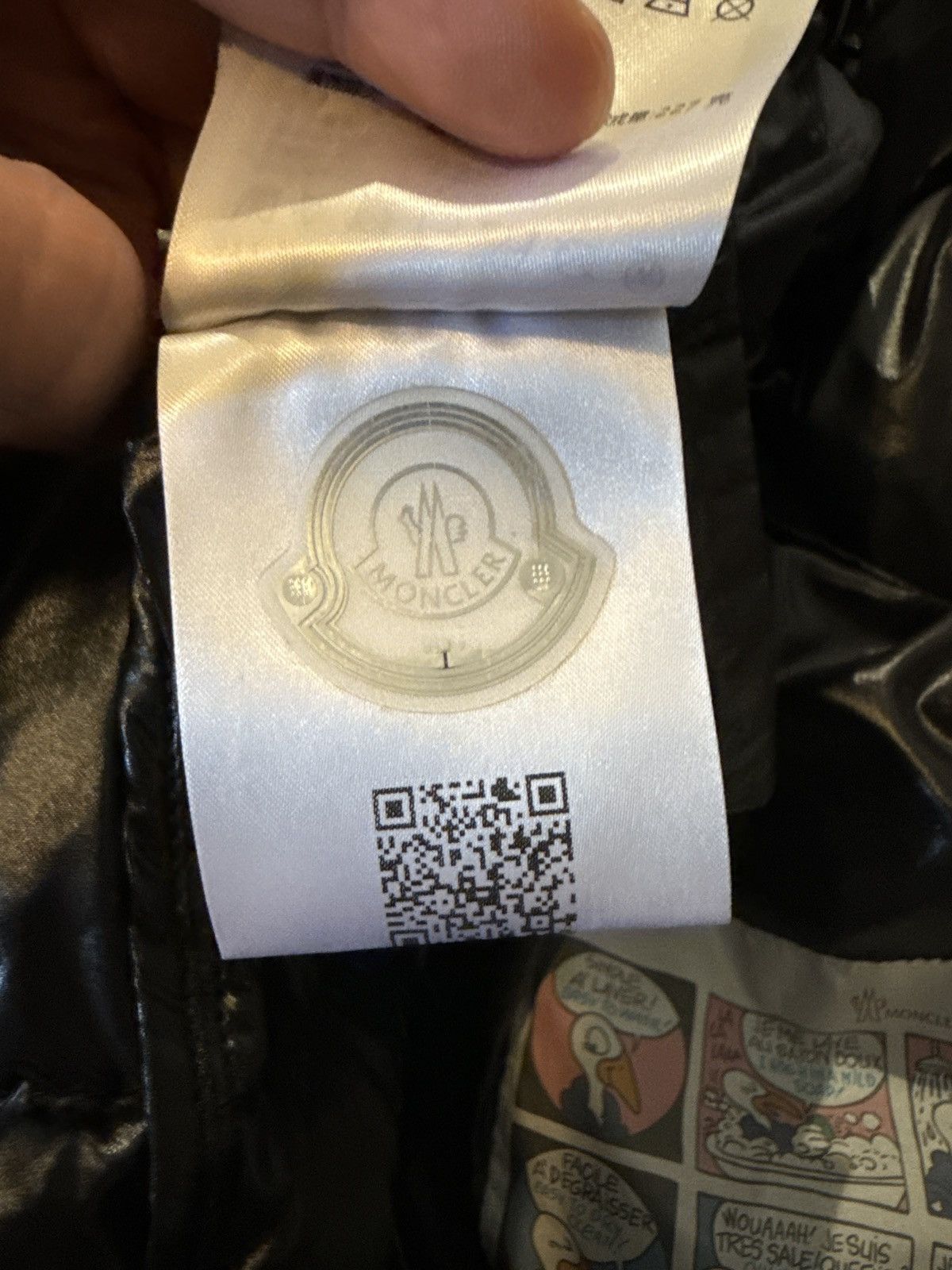 Moncler Moncler high-shine padded jacket Size US L / EU 52-54 / 3 - 12 Thumbnail